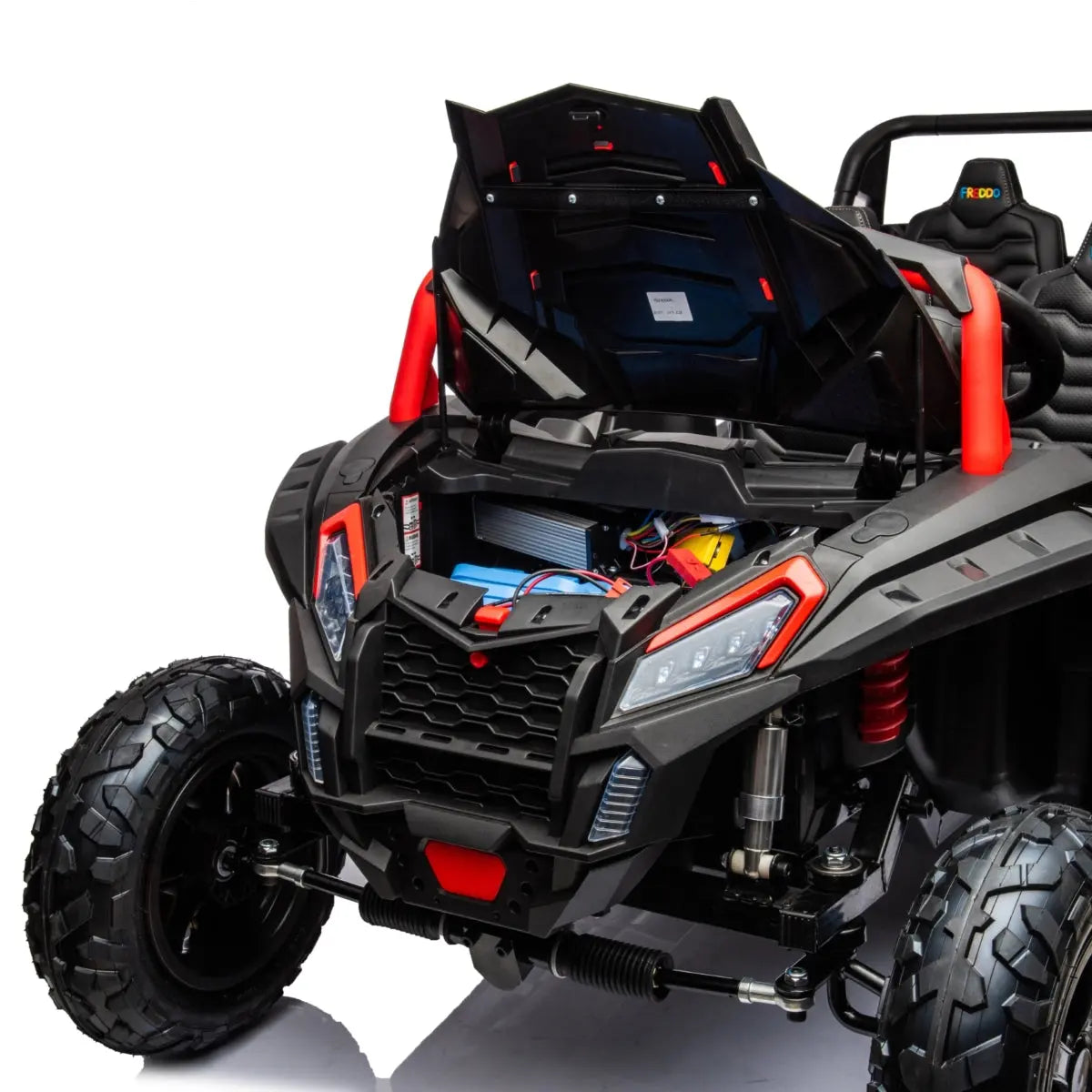48v Freddo Beast Xl: World's Fastest Kids' 4-seater Dune Buggy With Advanced Brushless Motor & Precision Differential