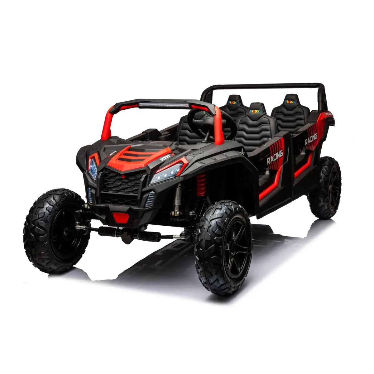 48v Freddo Beast Xl: World's Fastest Kids' 4-seater Dune Buggy With Advanced Brushless Motor & Precision Differential