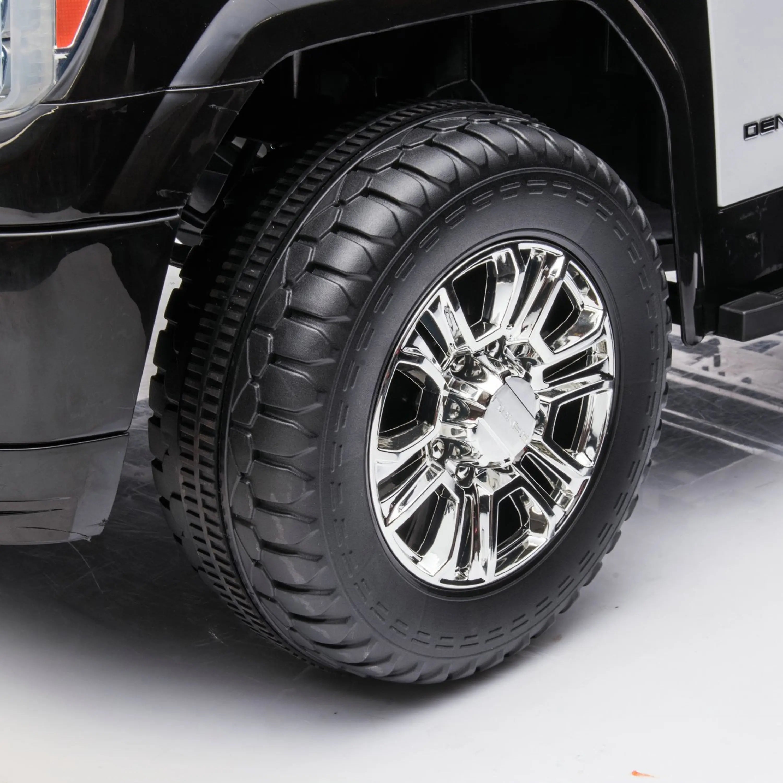 24v Gmc Sierra Denali 2 Seater Police Ride-on Truck