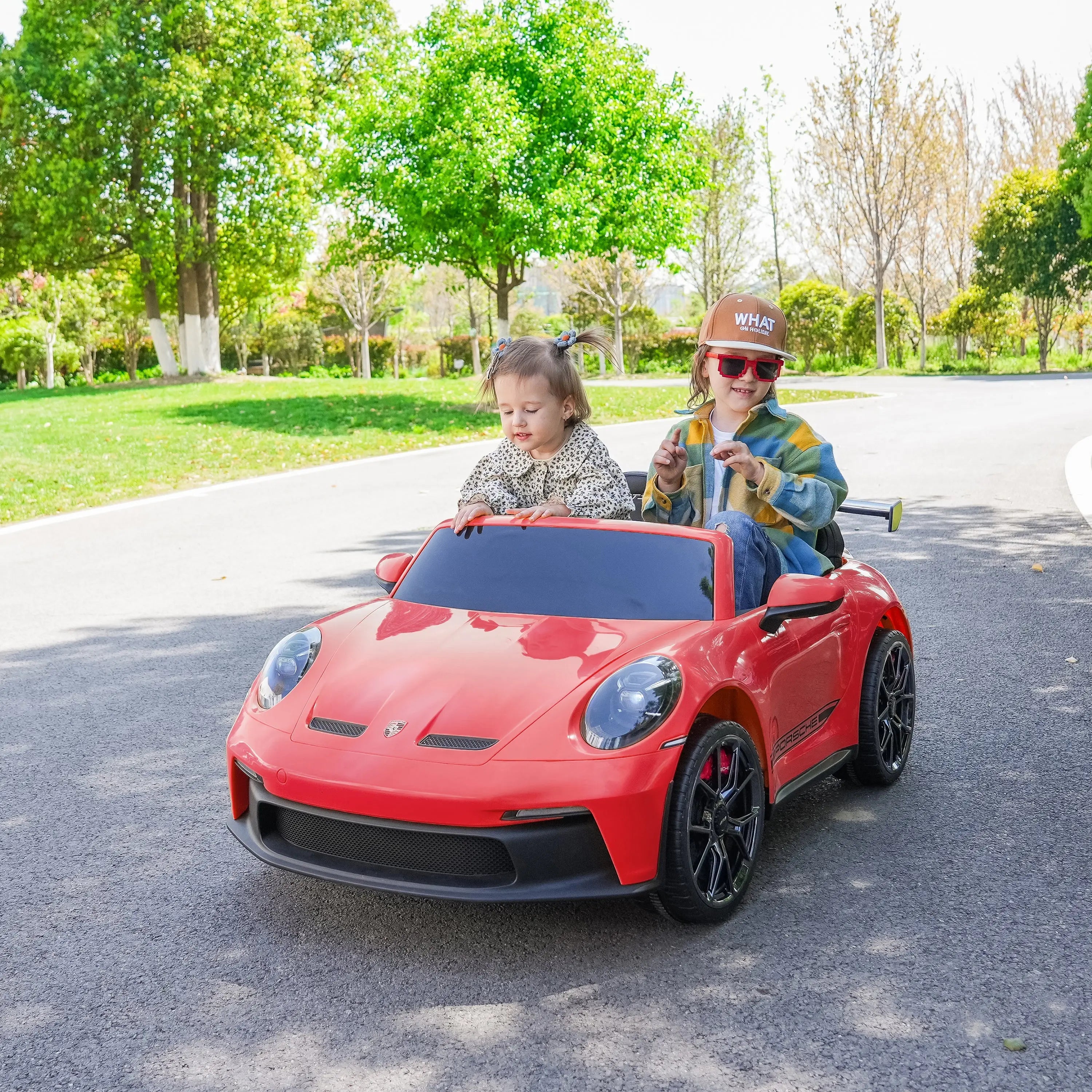 @kidzeページ Freddo Toys Kids Ride On Cars - Porsche 911 GT3 – EasyTot