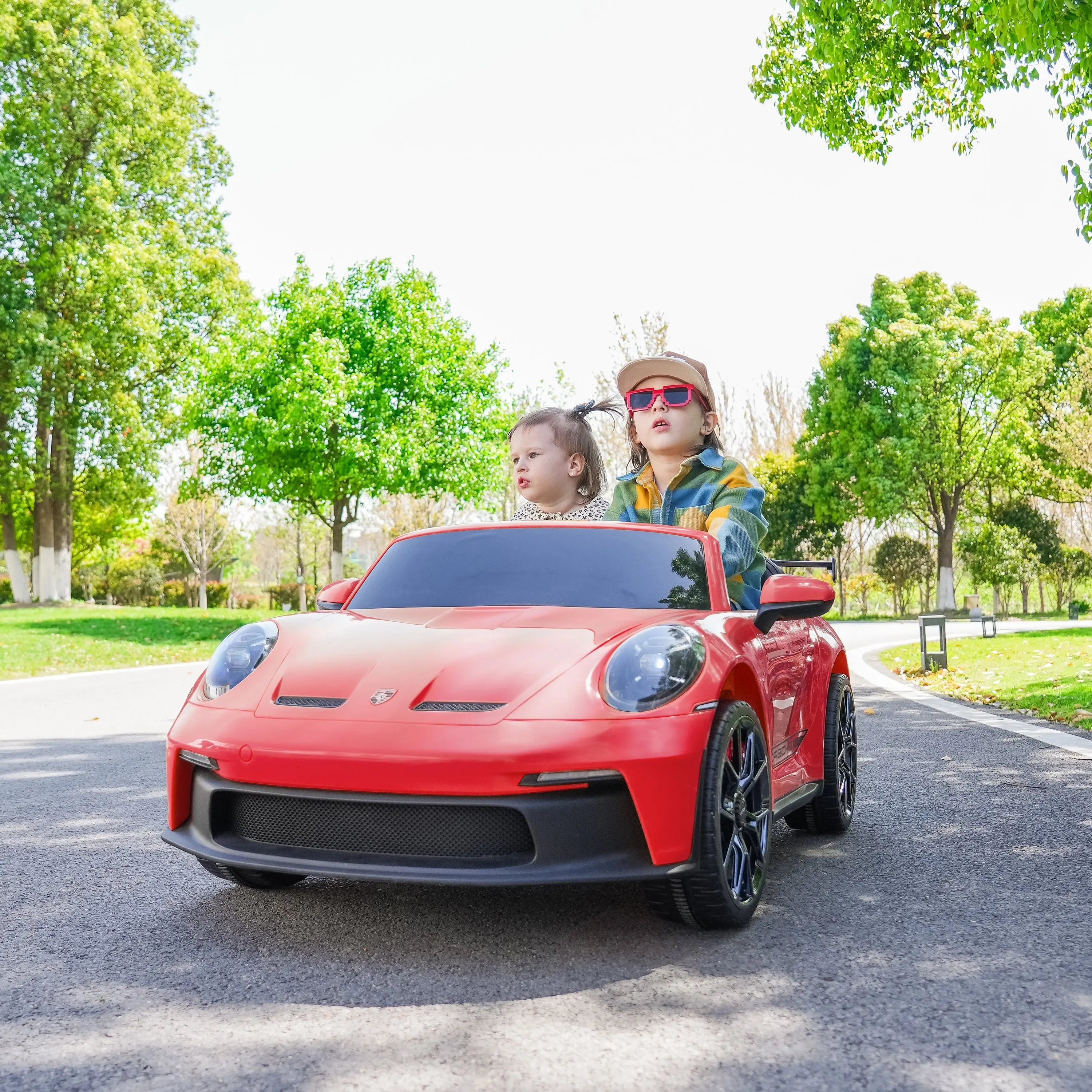 24v Porsche 911 Gt3 2 Seater - New Silent Motor