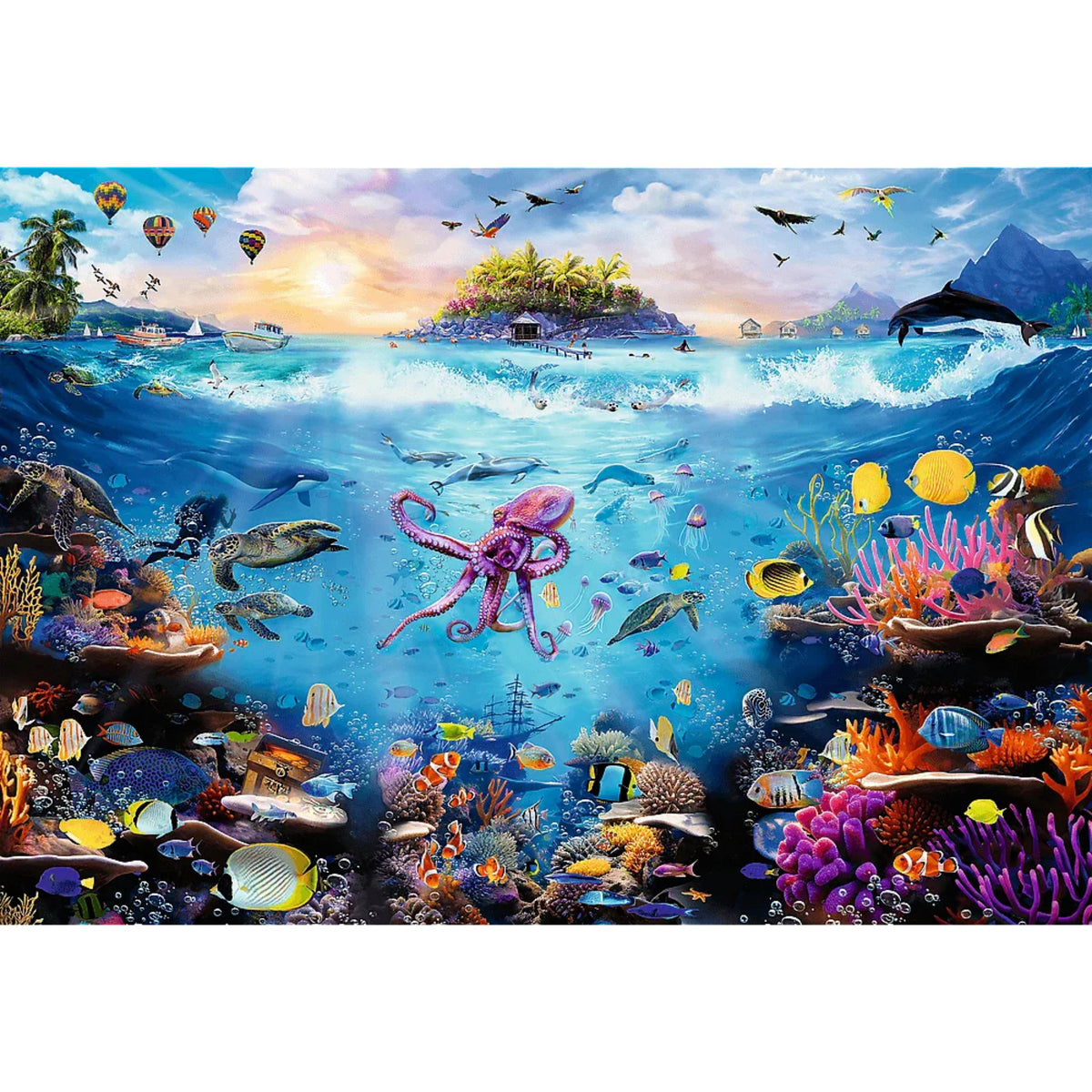 Prime Dive Into Underwater Paradise 13500 Piece Puzzle