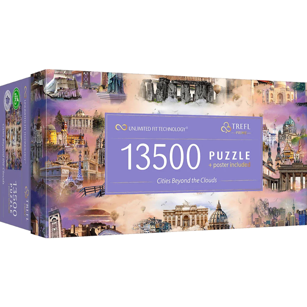 Prime Cities Beyond The Clouds 13500 Piece Puzzle