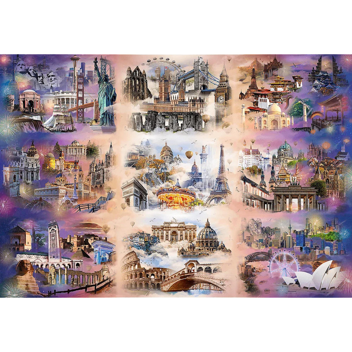 Prime Cities Beyond The Clouds 13500 Piece Puzzle