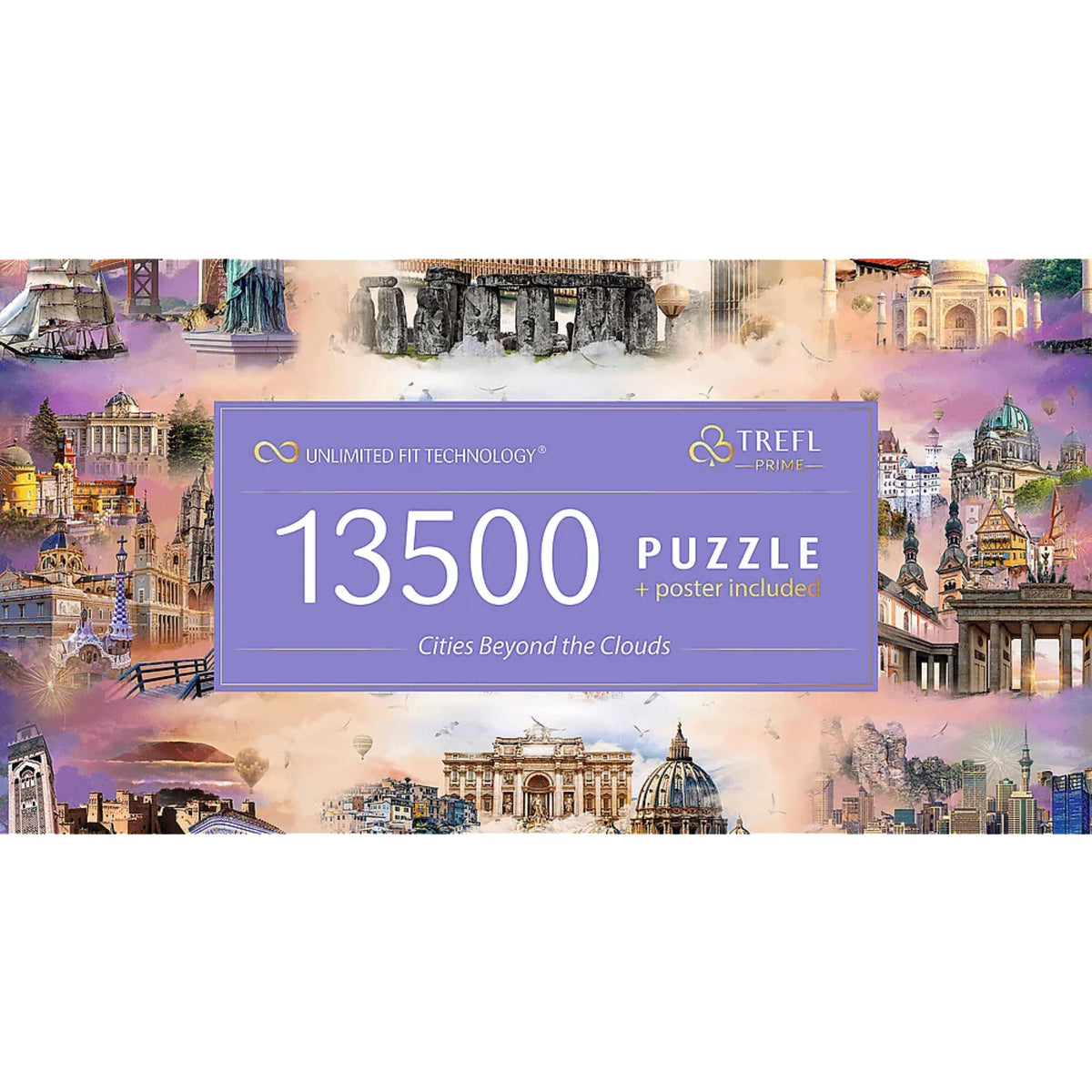 Prime Cities Beyond The Clouds 13500 Piece Puzzle