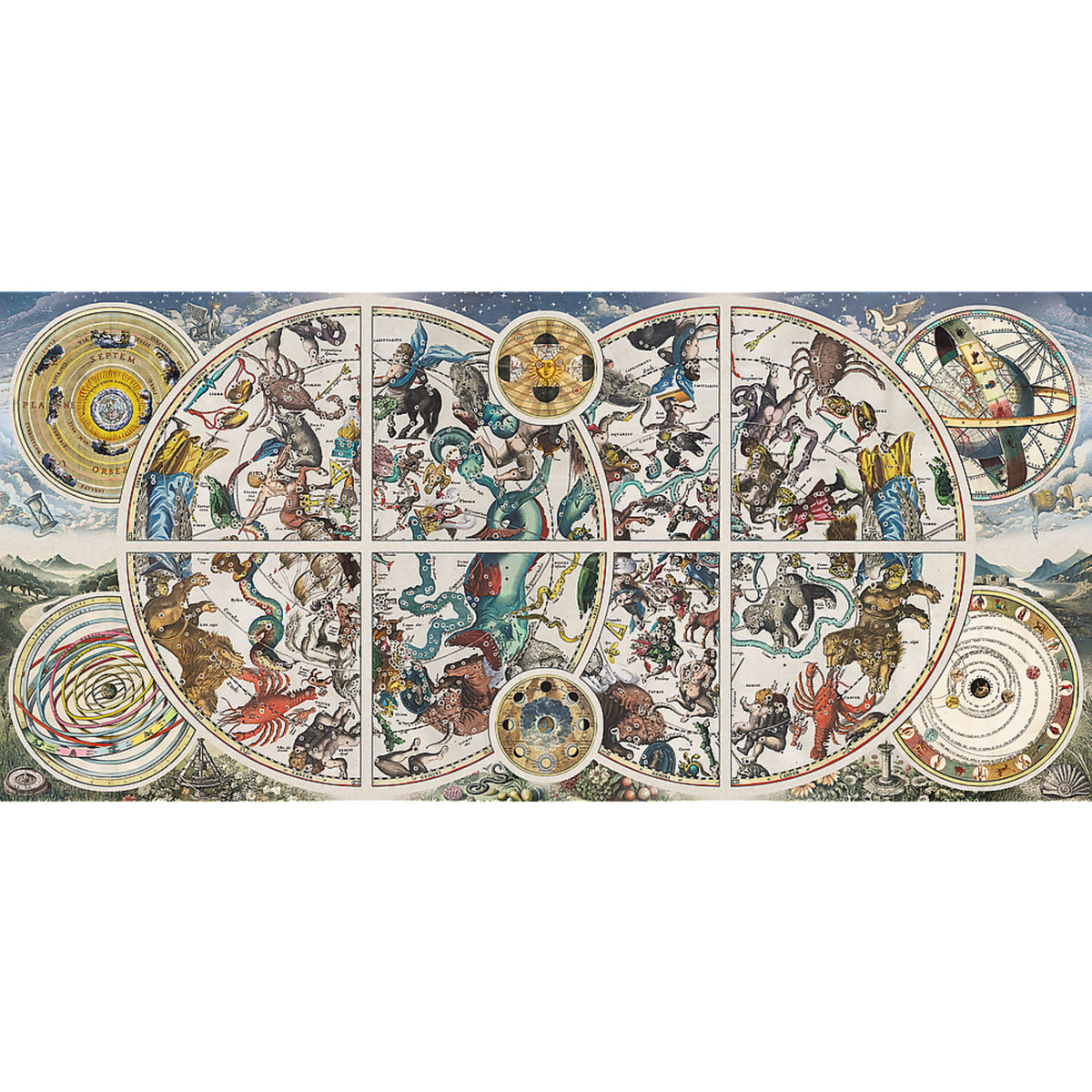 Prime Ancient Celestial Maps 9000 Piece Puzzle