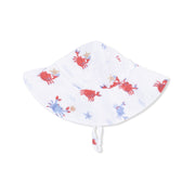 Crayon Crabs - Wide Brim Sun Hat