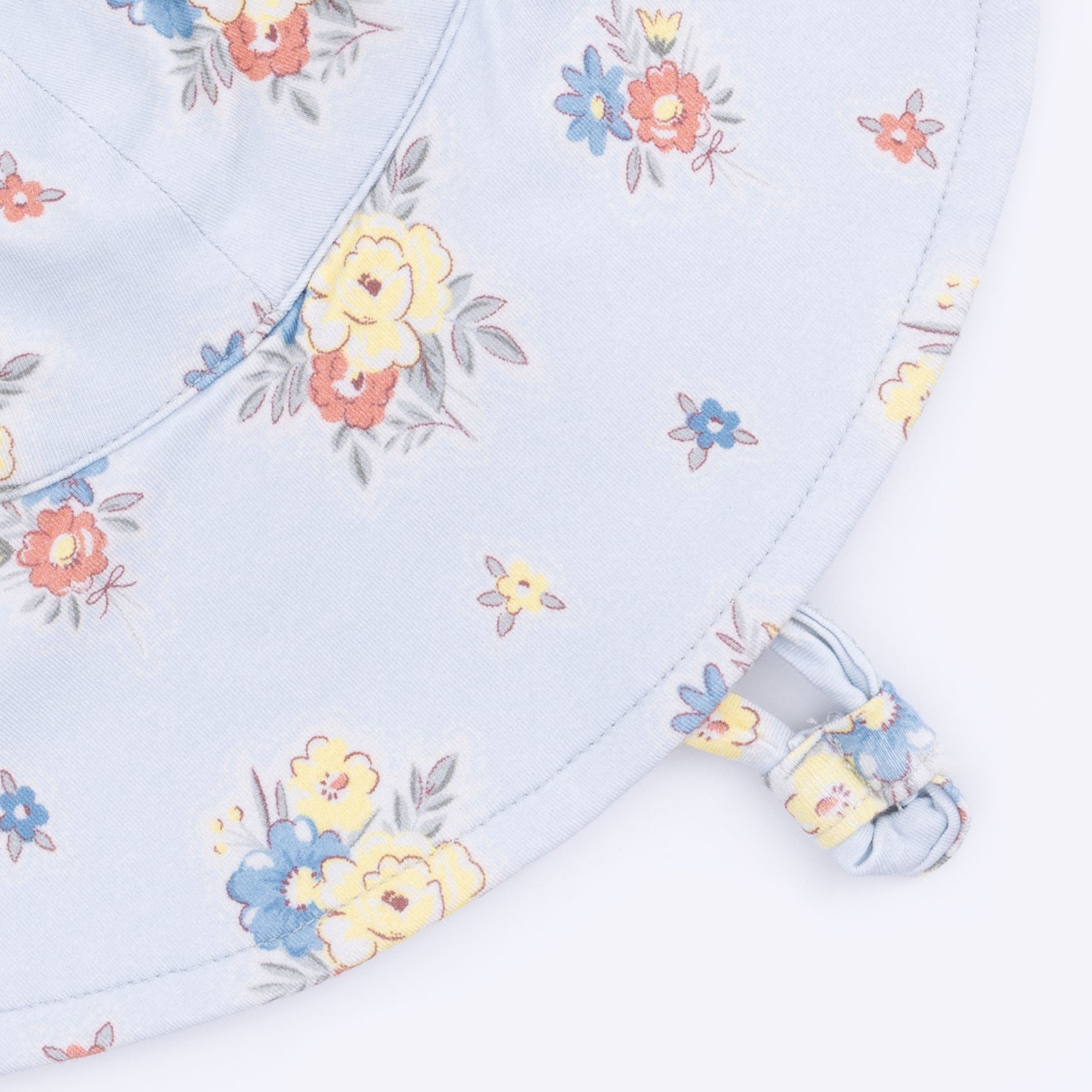 Country Stitch Floral  - Wide Brim Sun Hat