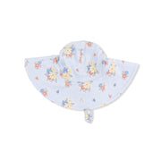 Country Stitch Floral  - Wide Brim Sun Hat