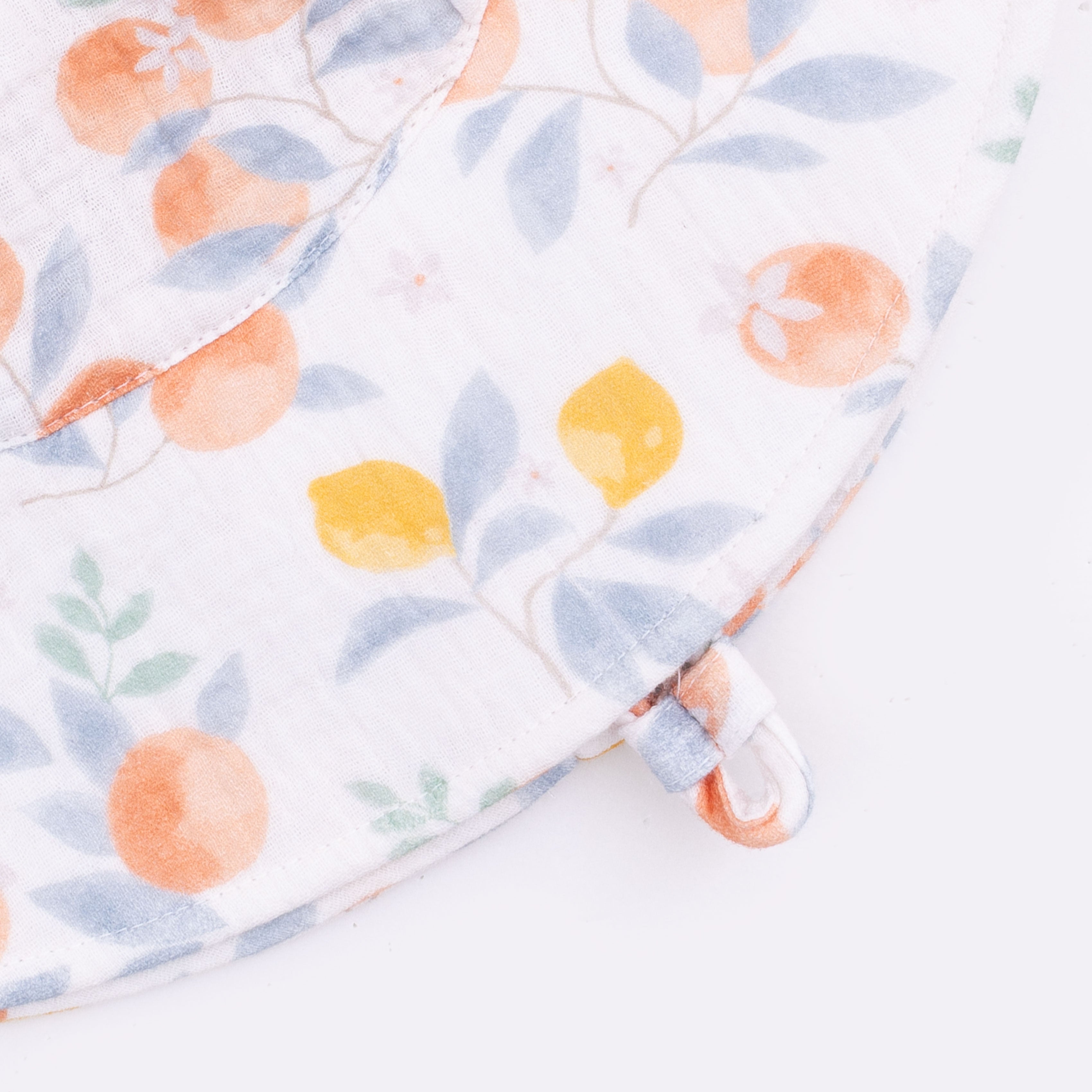 Citrus Floral  - Wide Brim Sun Hat