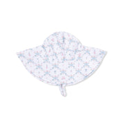 Golf Trellis Pink - Wide Brim Sun Hat