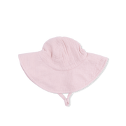 Solid Muslin Lotus - Wide Brim Sun Hat