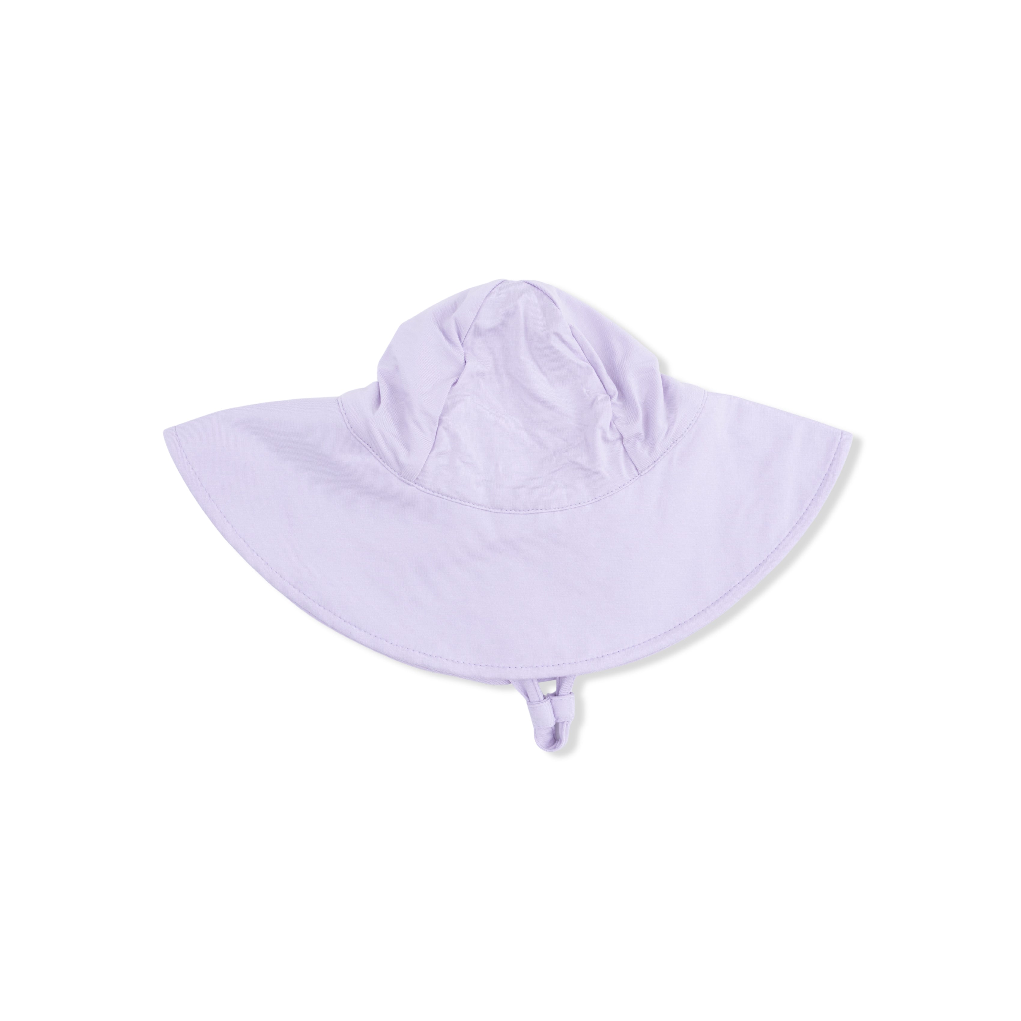 Solid Orchid Petal - Wide Brim Sun Hat