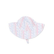 Tulip Stripe - Wide Brim Sun Hat