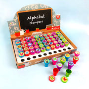 Alphabet Assorted Stampers For Kids With Free Activity Book