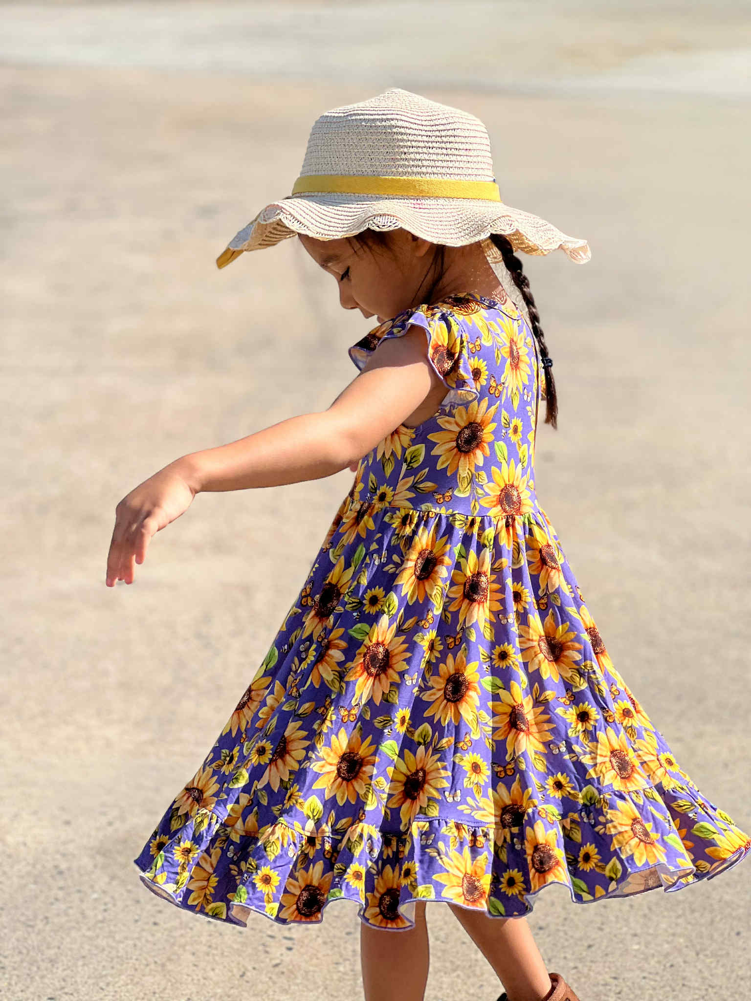 Sunflower Solace Twirl