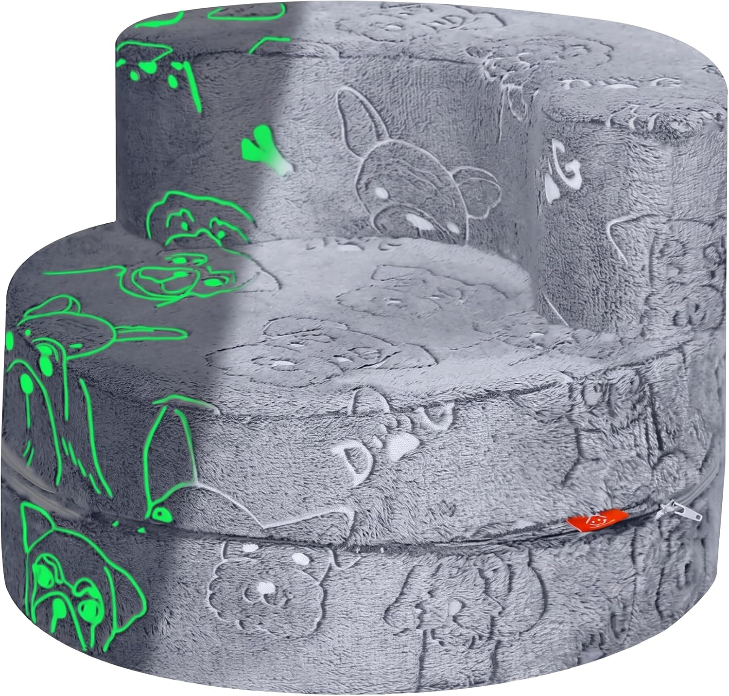 Glow Dinosaur Kids Chair, 4-in-1 Toddler Seat
