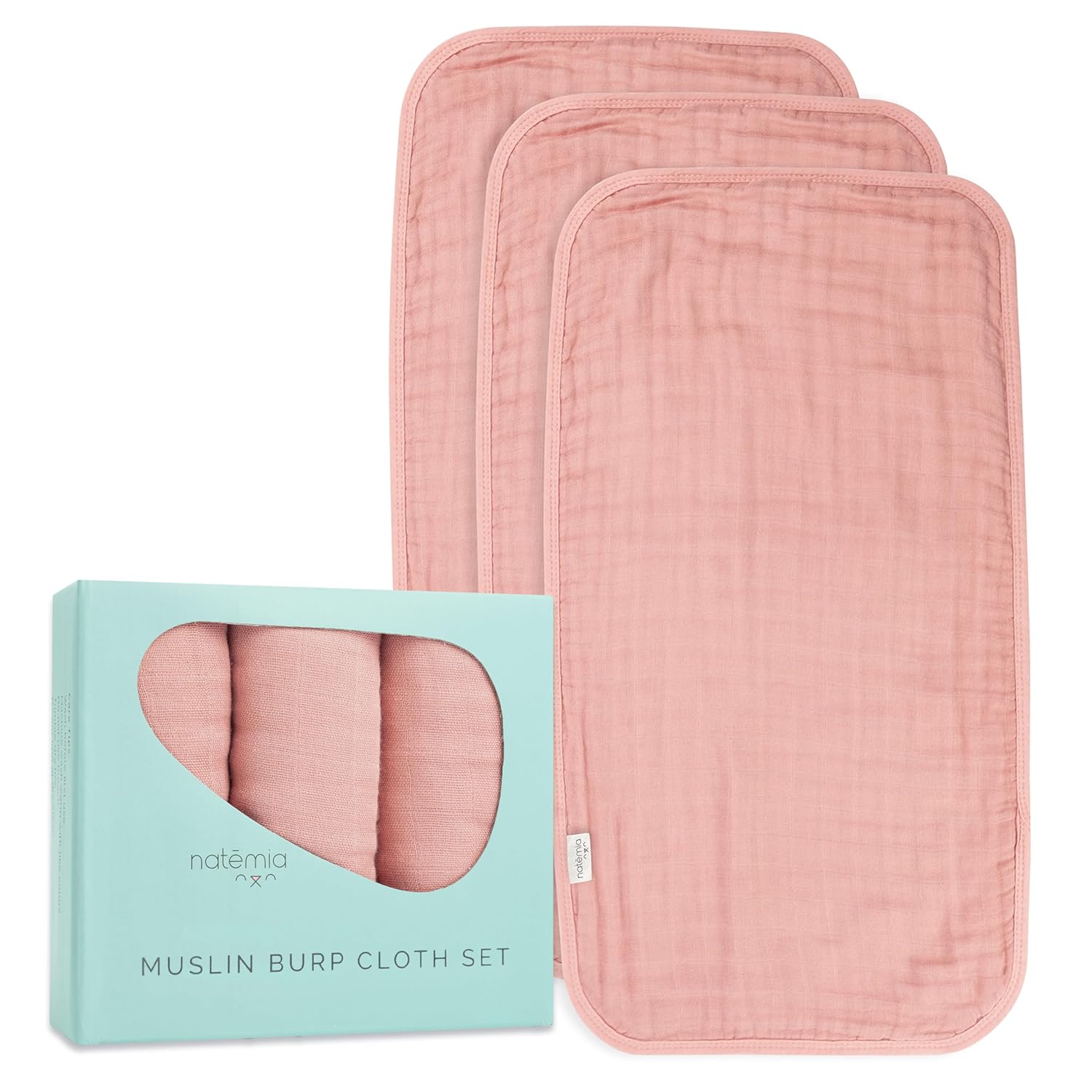 Muslin Burp Cloth Set