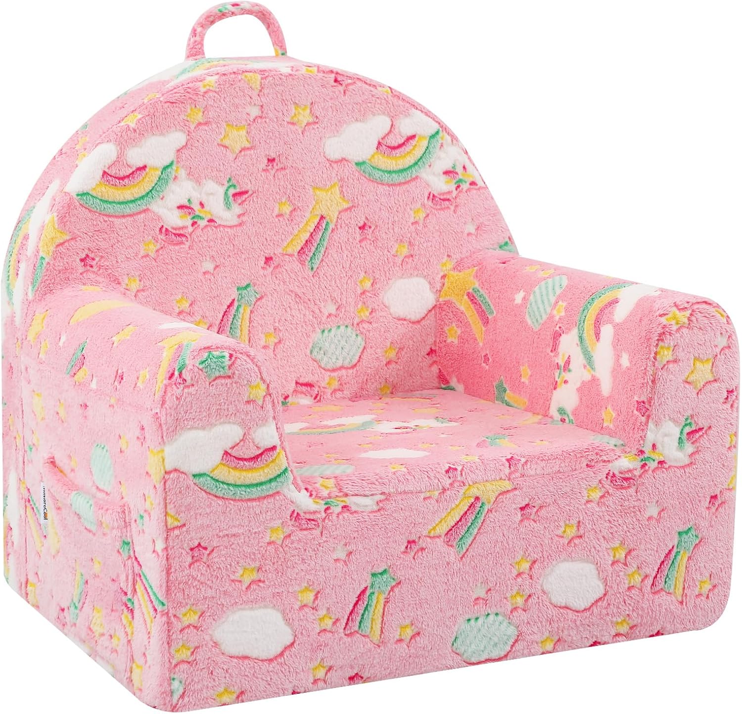 Glow Astronaut Fold Out Kids Couch, Ages 3+