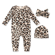 Leopard 3-pc Cotton Gift Set