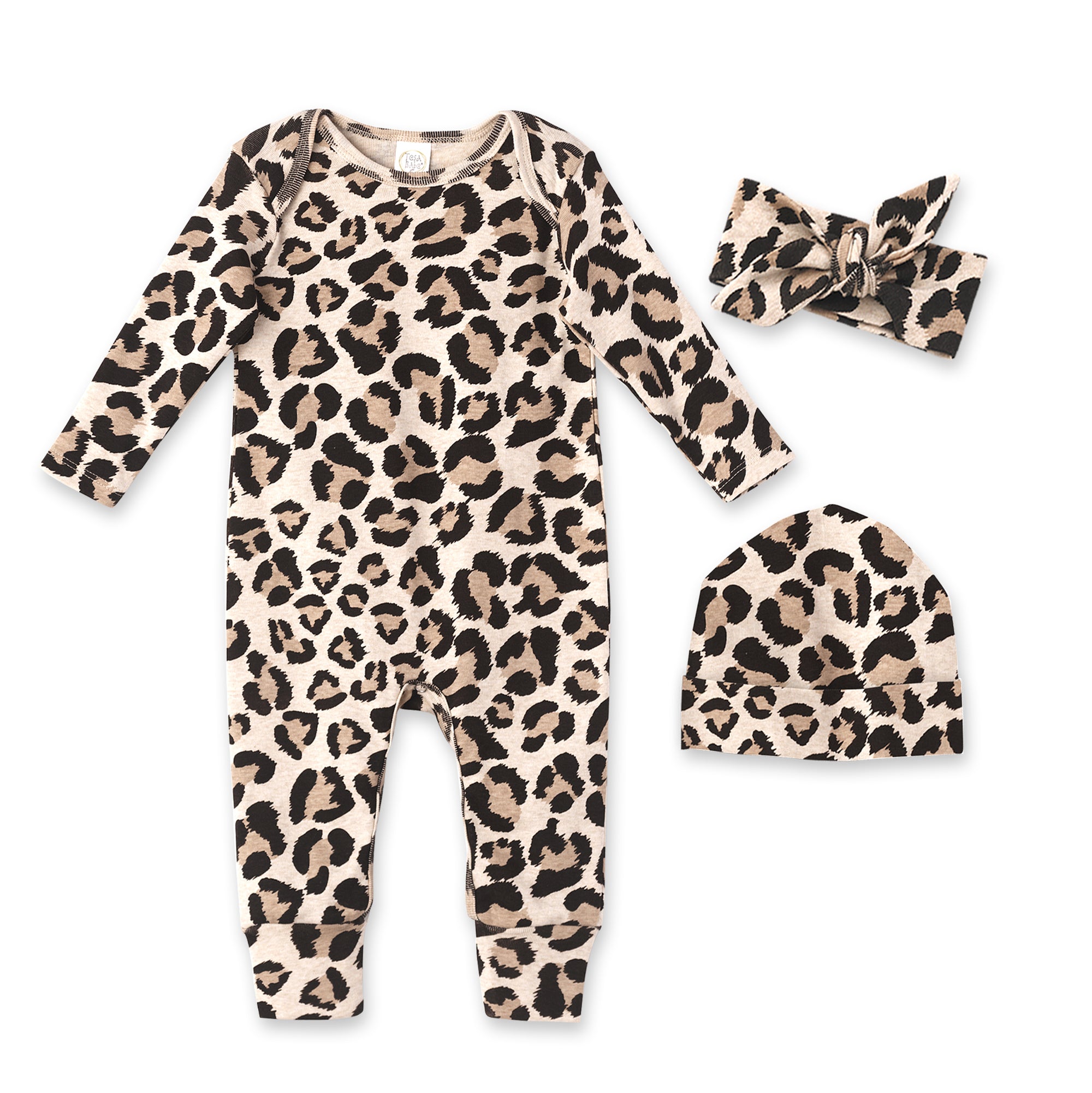 Leopard 3-pc Cotton Gift Set