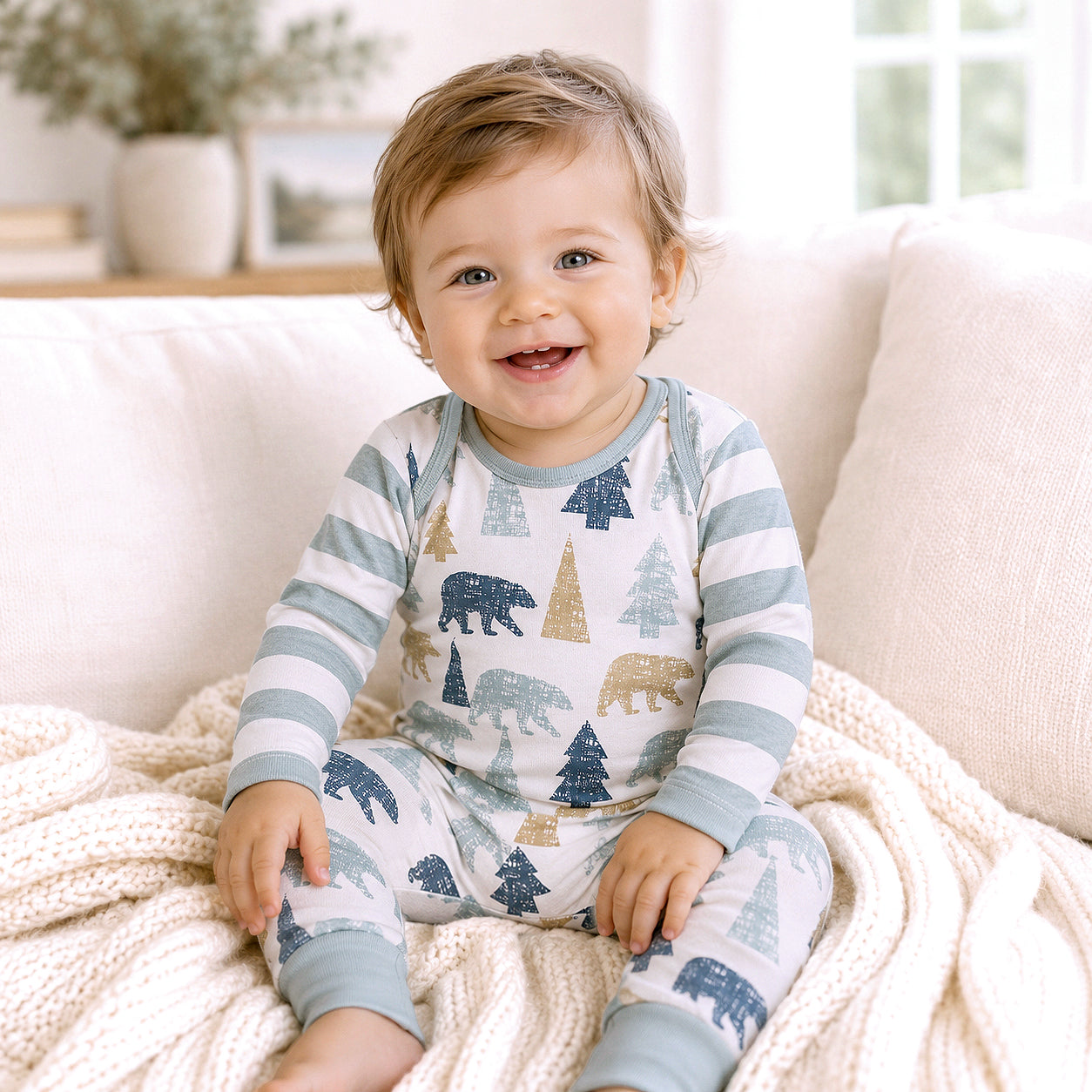 Bear Woodland Romper