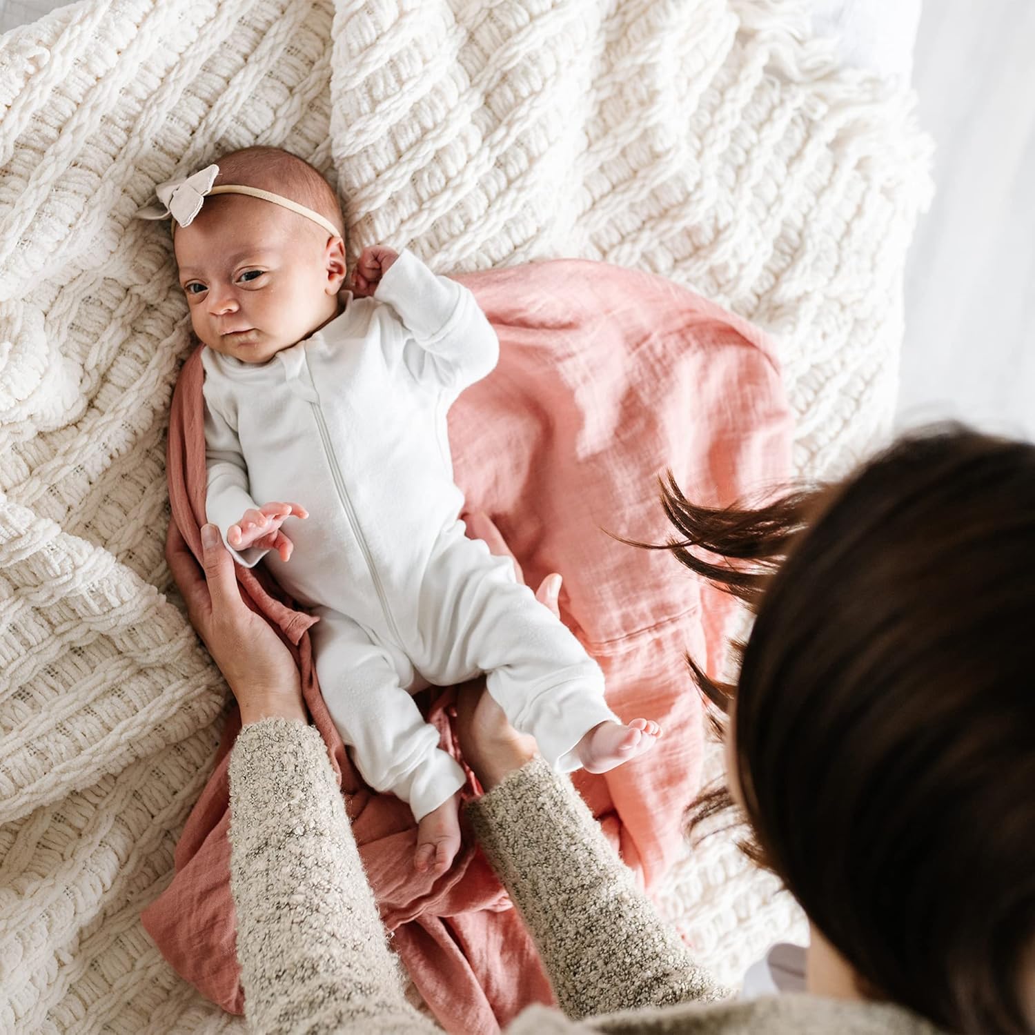 Lightweight Muslin Swaddle Blanket