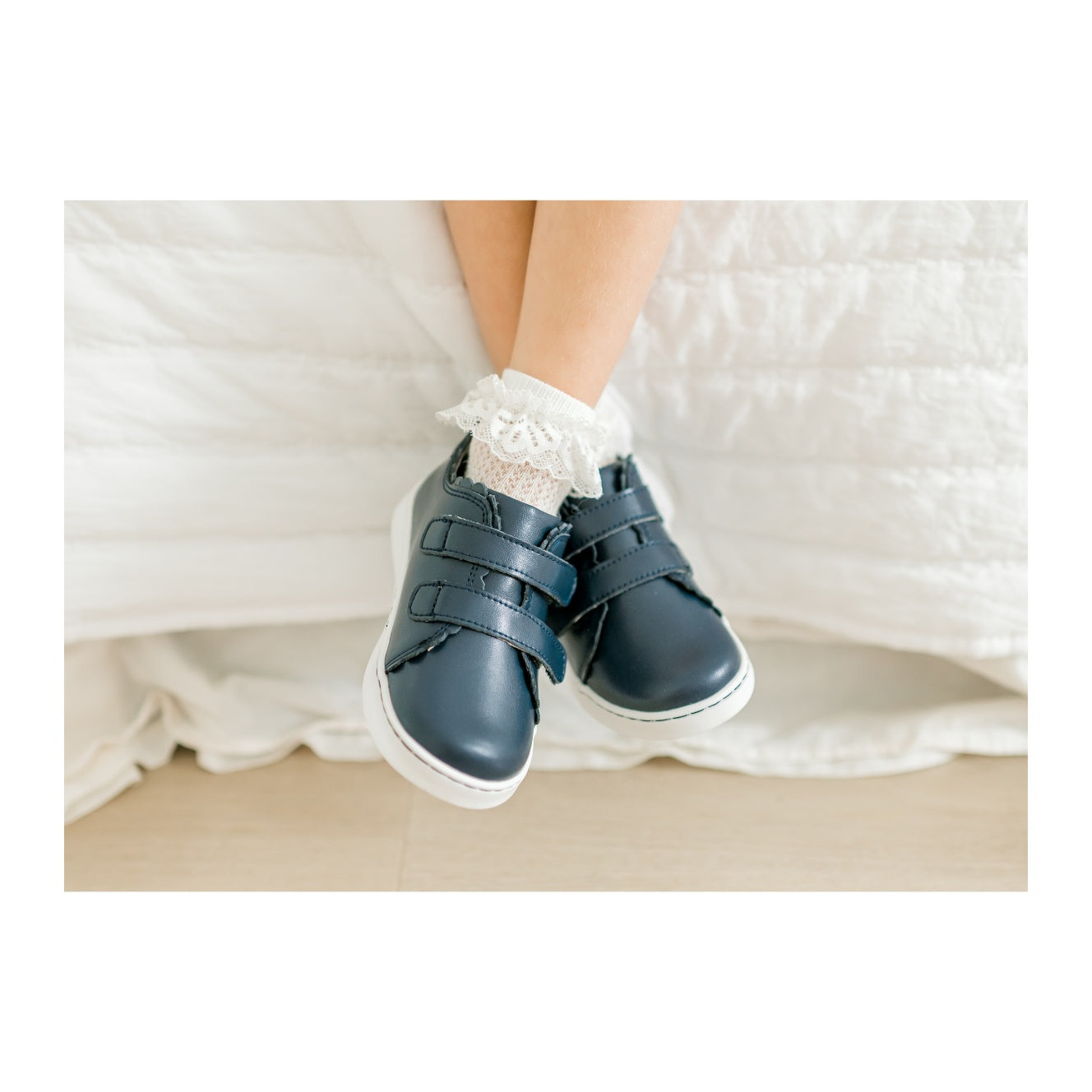 Caroline Scalloped Sneaker