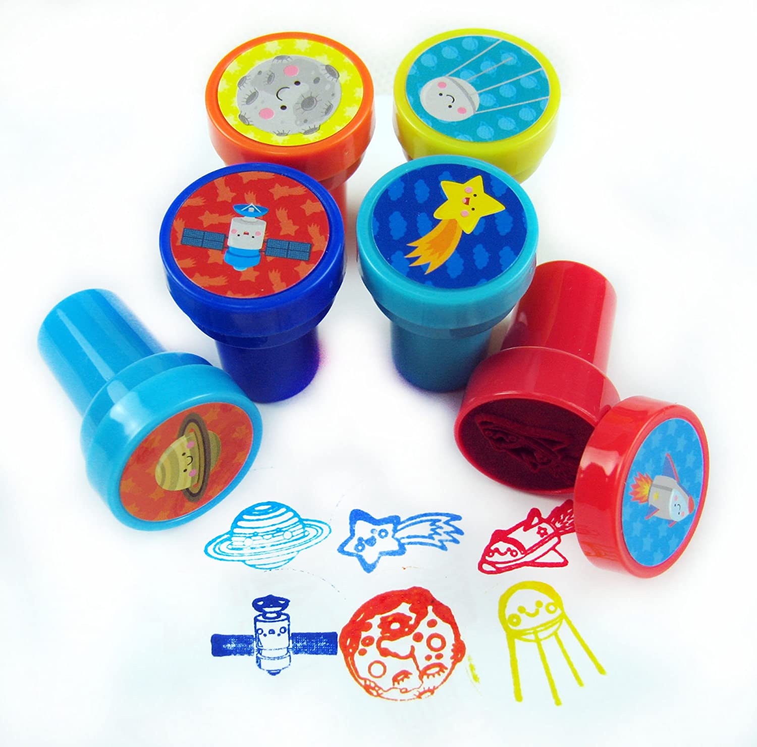 Outer Space Galaxy Party Favor Bundle For 12 Kids