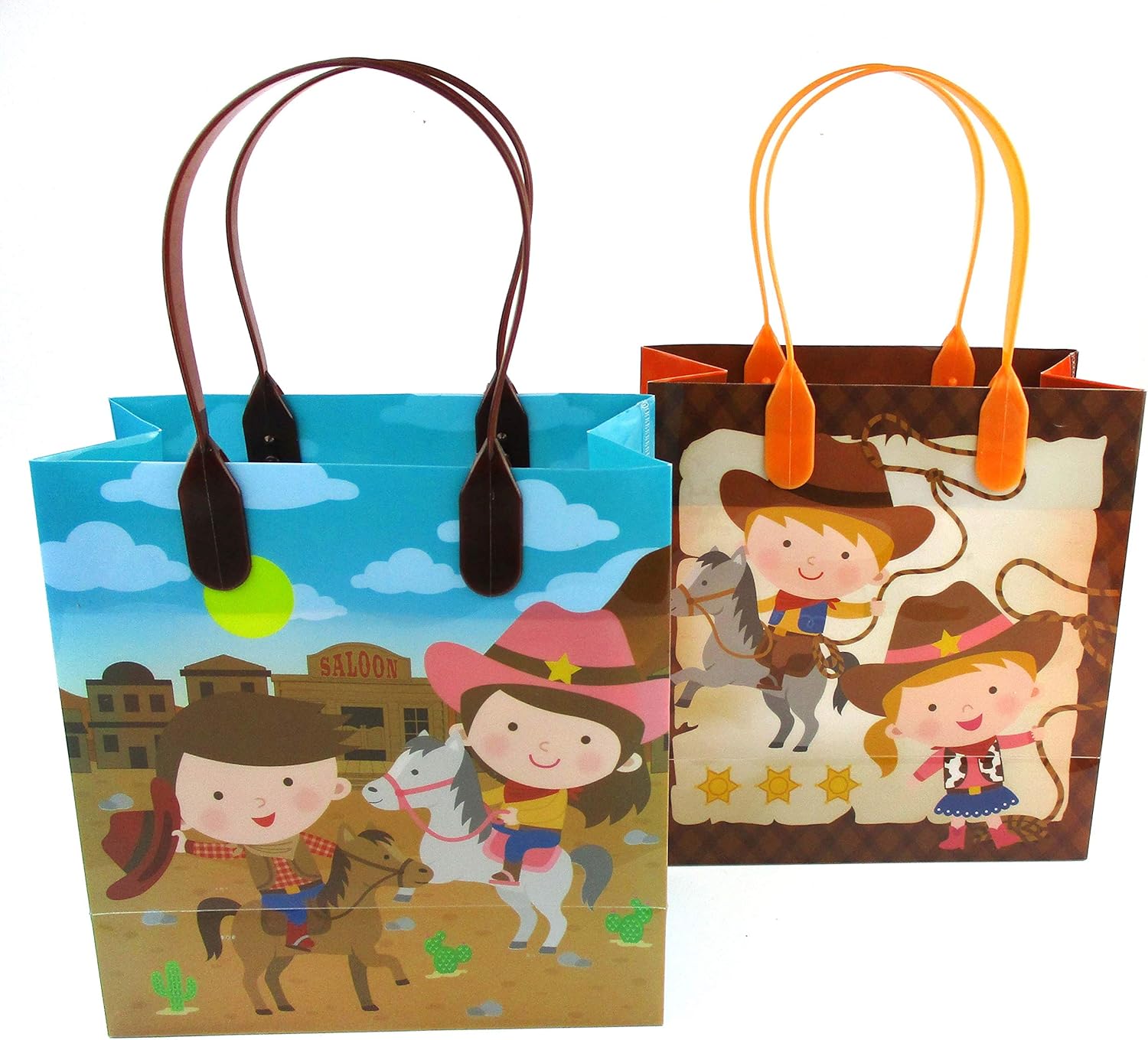 Western Cowboy Cowgirl Party Favor Bundle For 12 Kids