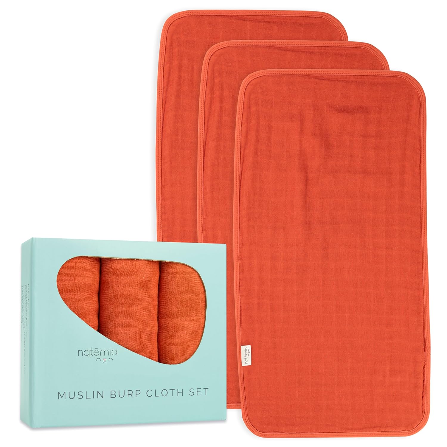 Muslin Burp Cloth Set