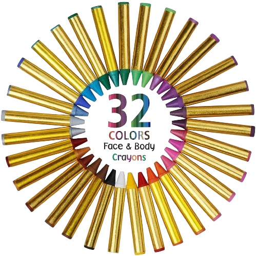 32 Face Paint Crayon Set