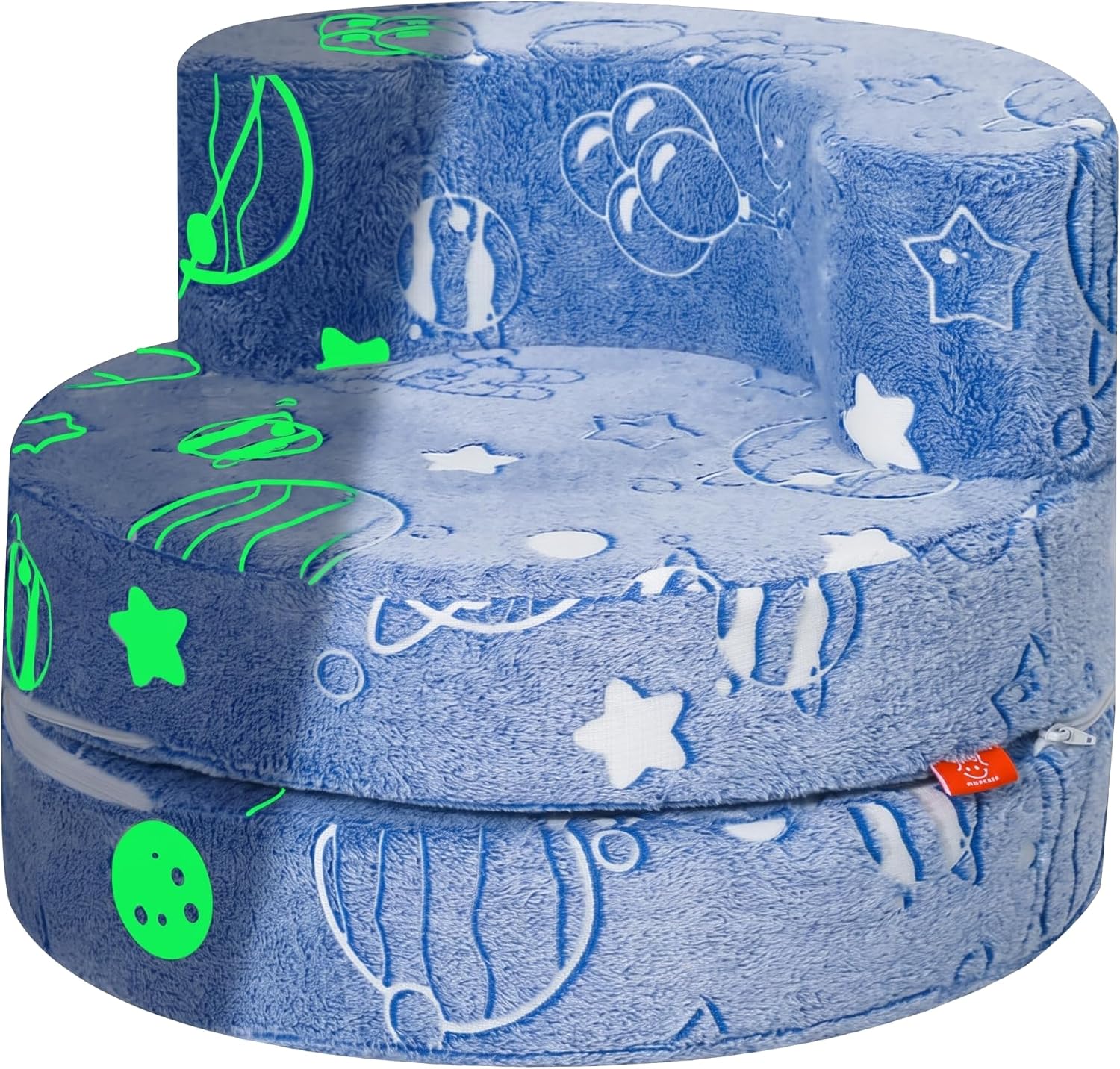 Glow Dinosaur Kids Chair, 4-in-1 Toddler Seat