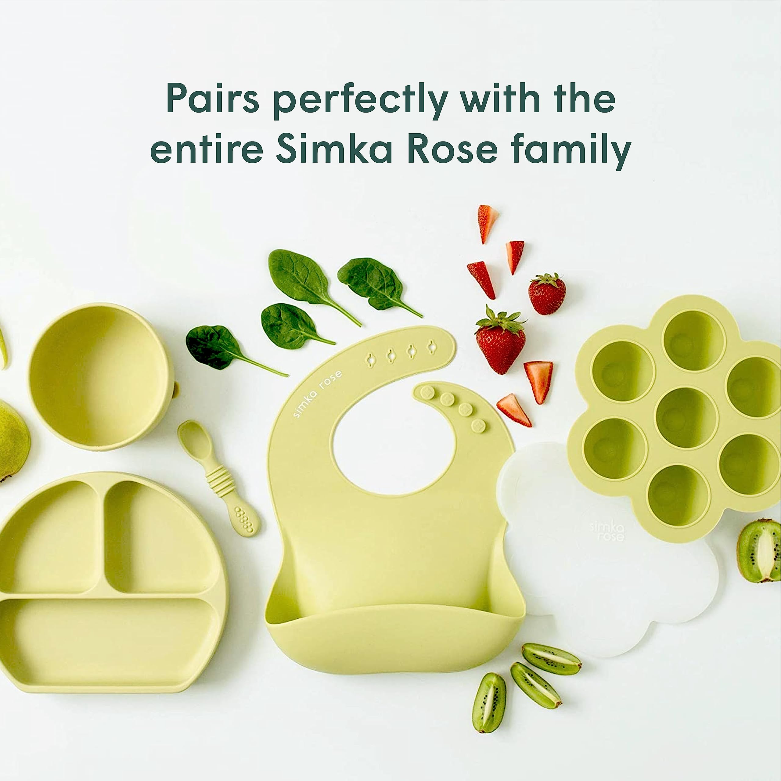 Self-feeding Silicone Spoons
