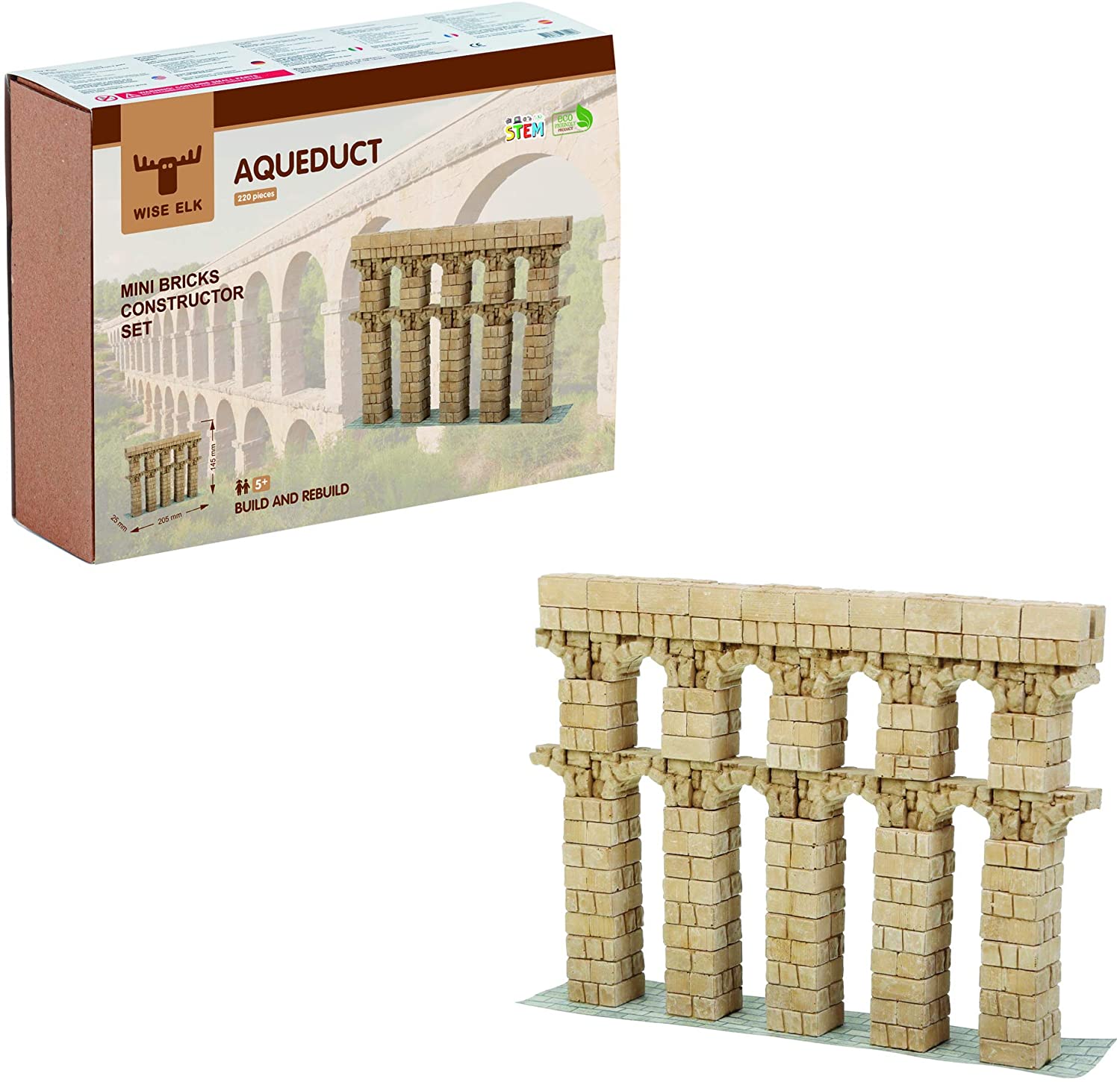 Wise Elk™ Aqueduct | 220 pcs. by Wise Elk
