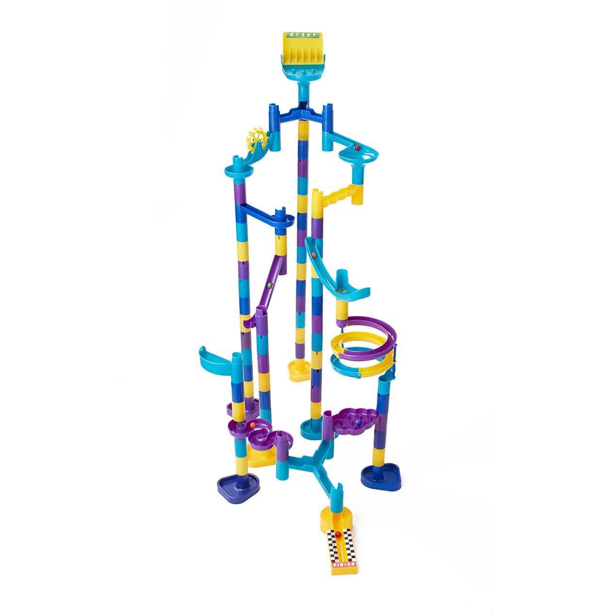Marbleworks Ultra Grand Prix Set Racing Marble Run