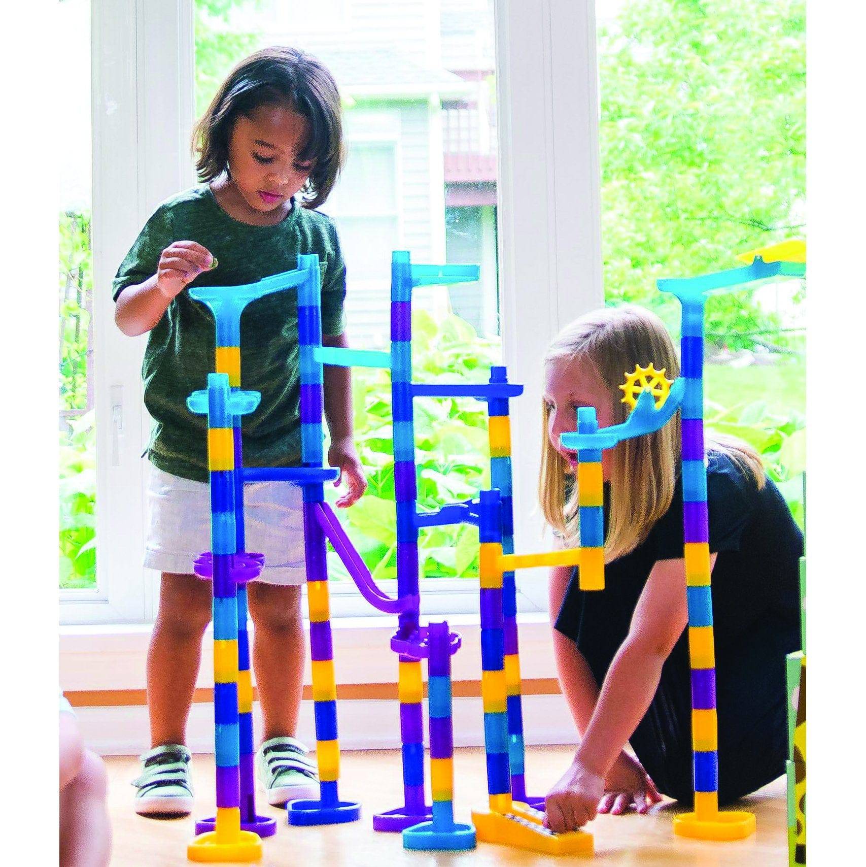 Marbleworks Ultra Grand Prix Set Racing Marble Run