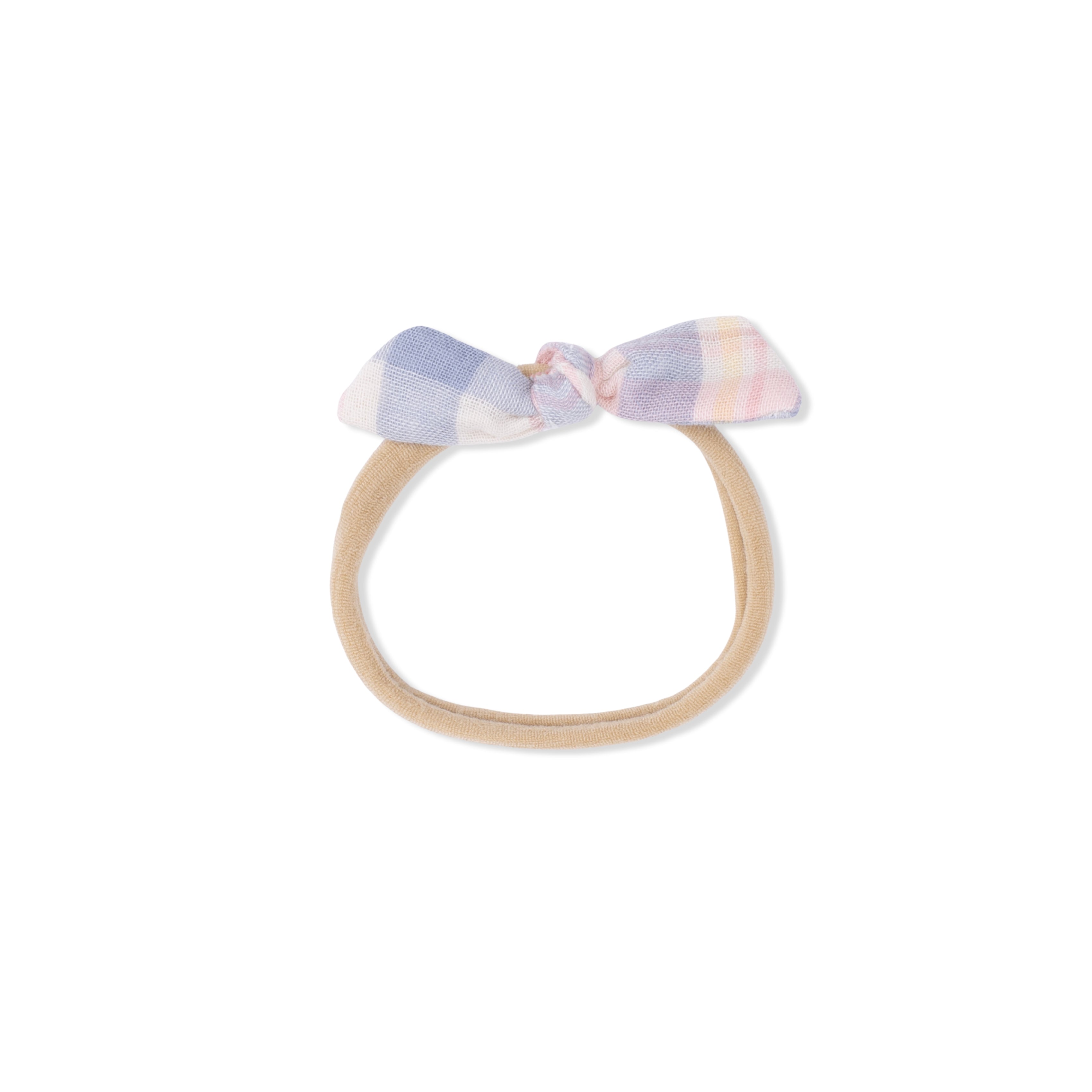 Dusty Plaid - Soft Headband