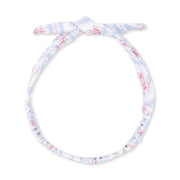 Anna Floral Stripe - Knot Headband