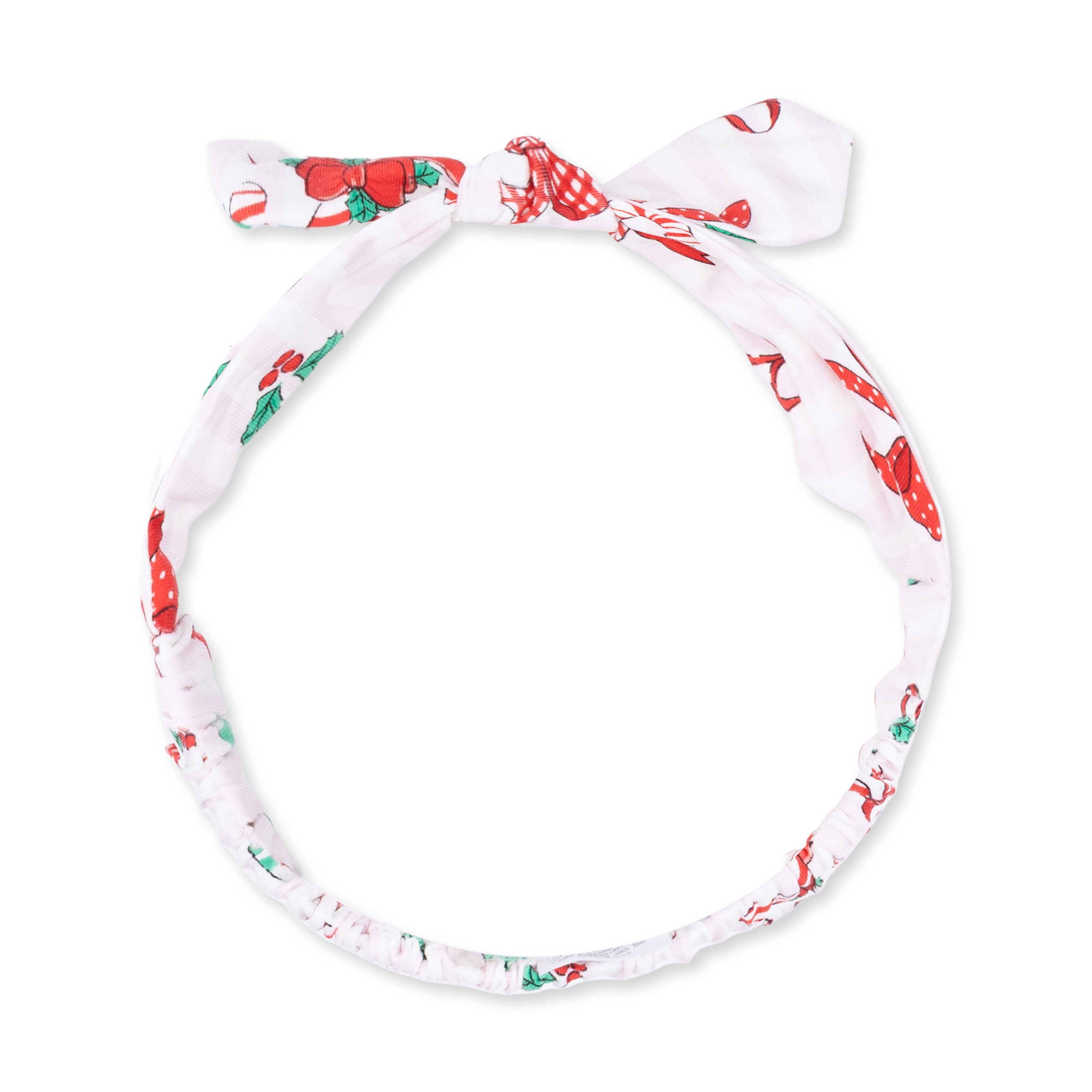 Bows & Candy Canes - Knot Headband