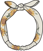 Baby Sunflower - Knot Headband