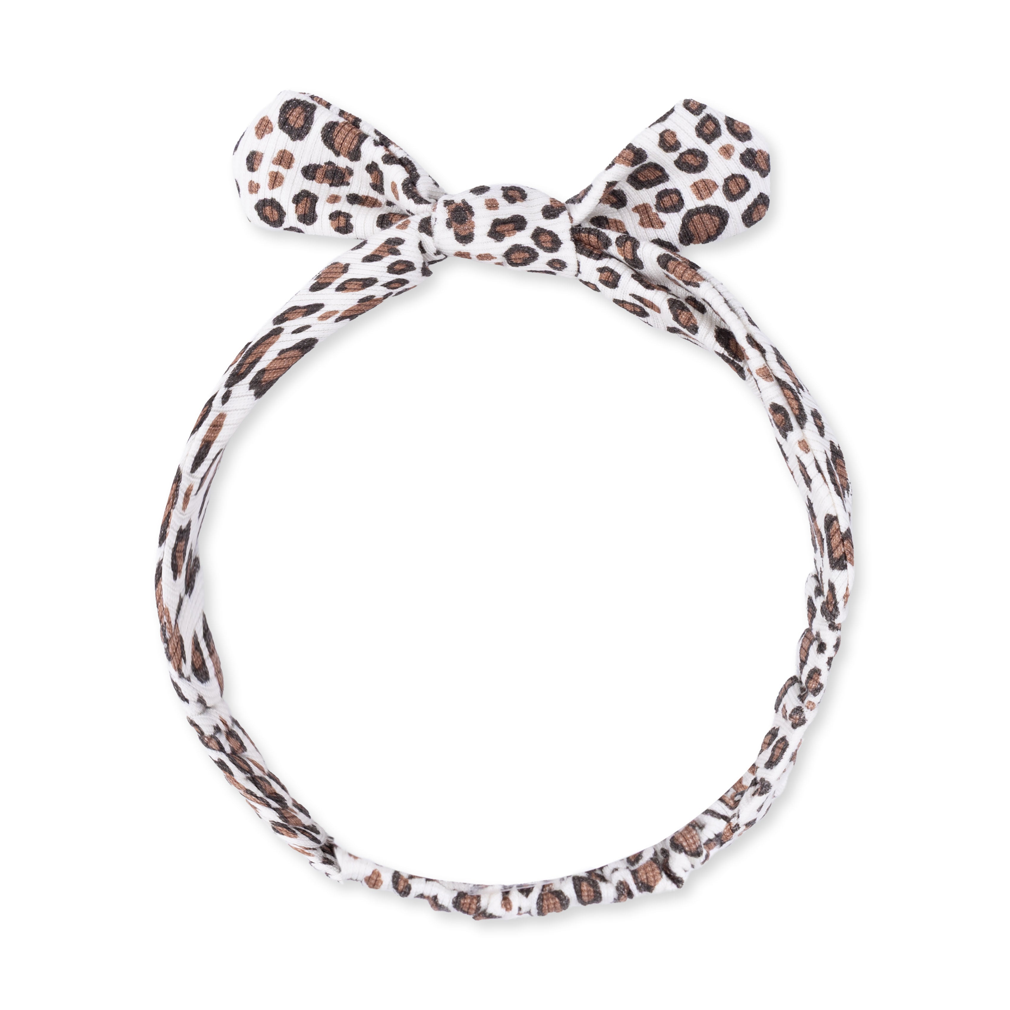 Leopard Rib - Knot Headband