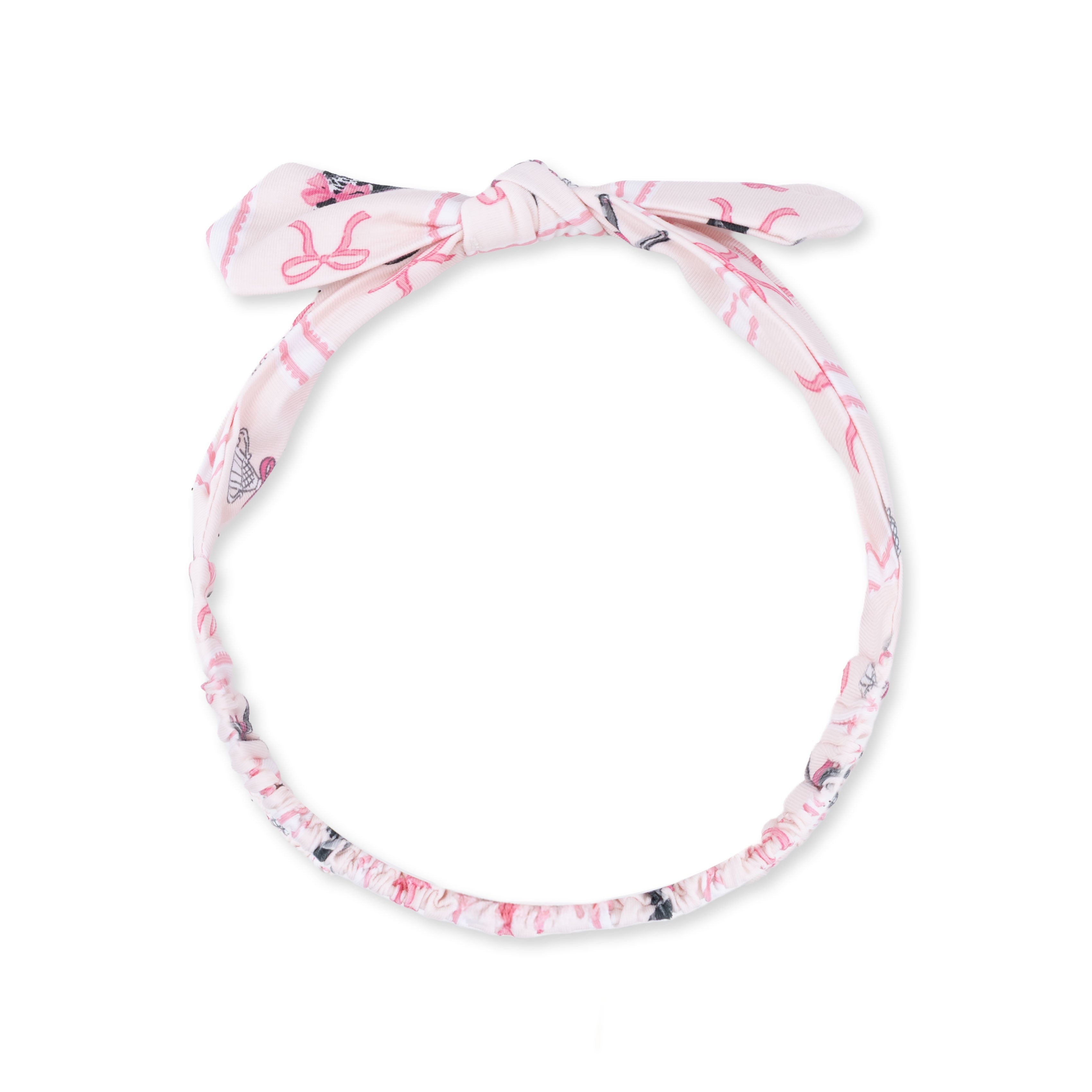 Megan's Bowtiful Hockey Stripe - Knot Headband