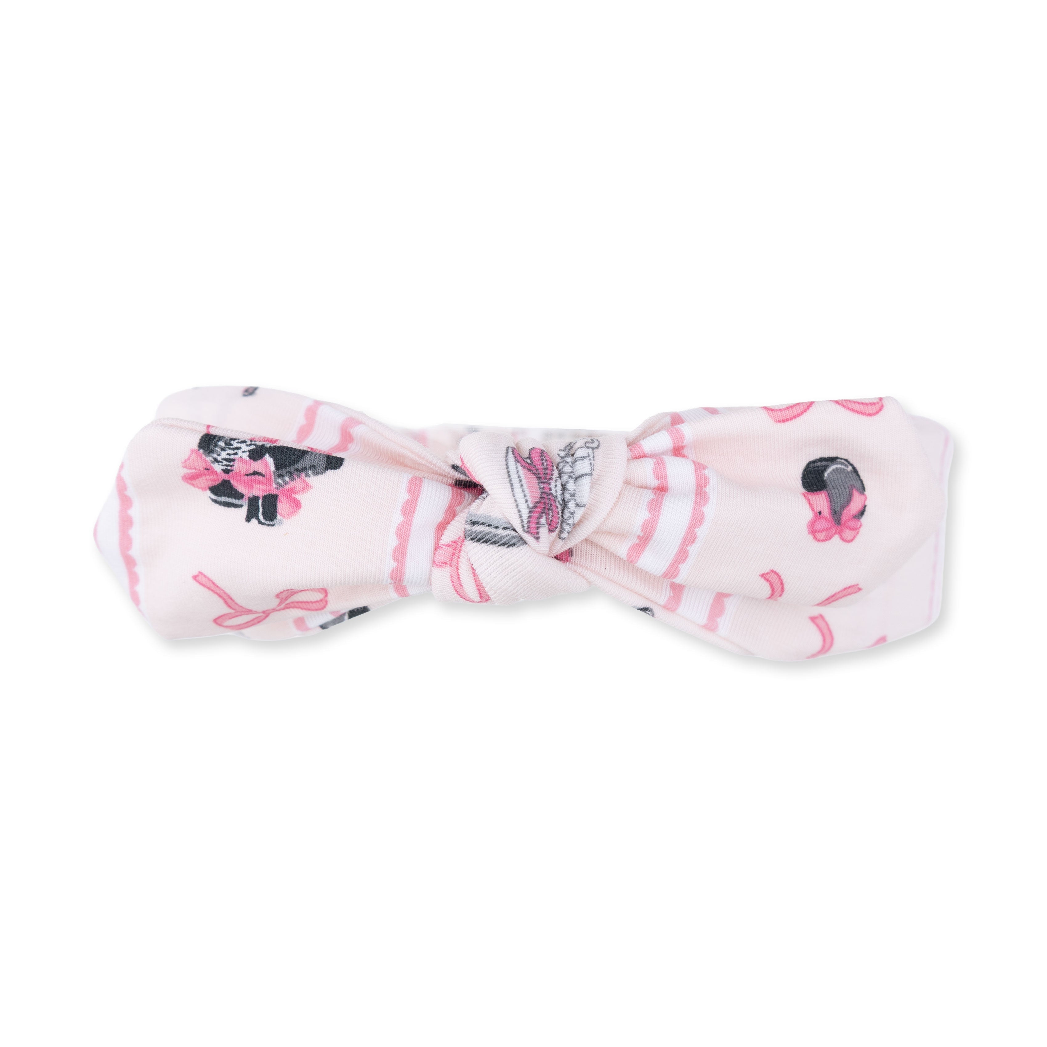 Megan's Bowtiful Hockey Stripe - Knot Headband