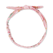 Vintage Reindeer & Santa Pink - Knot Headband