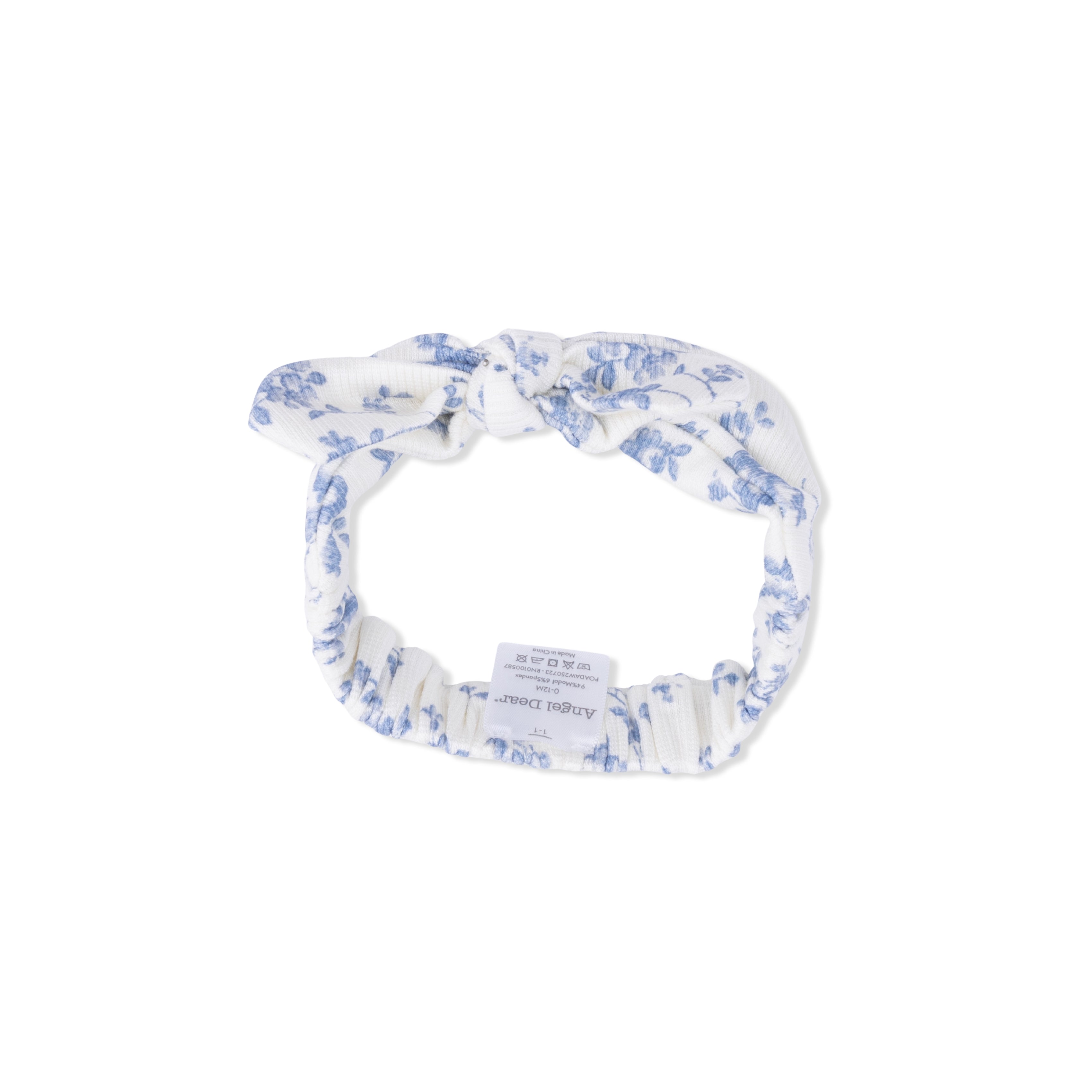 Baby Blue Vines Floral - Knot Headband