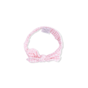 Mini Gingham Pink - Knot Headband
