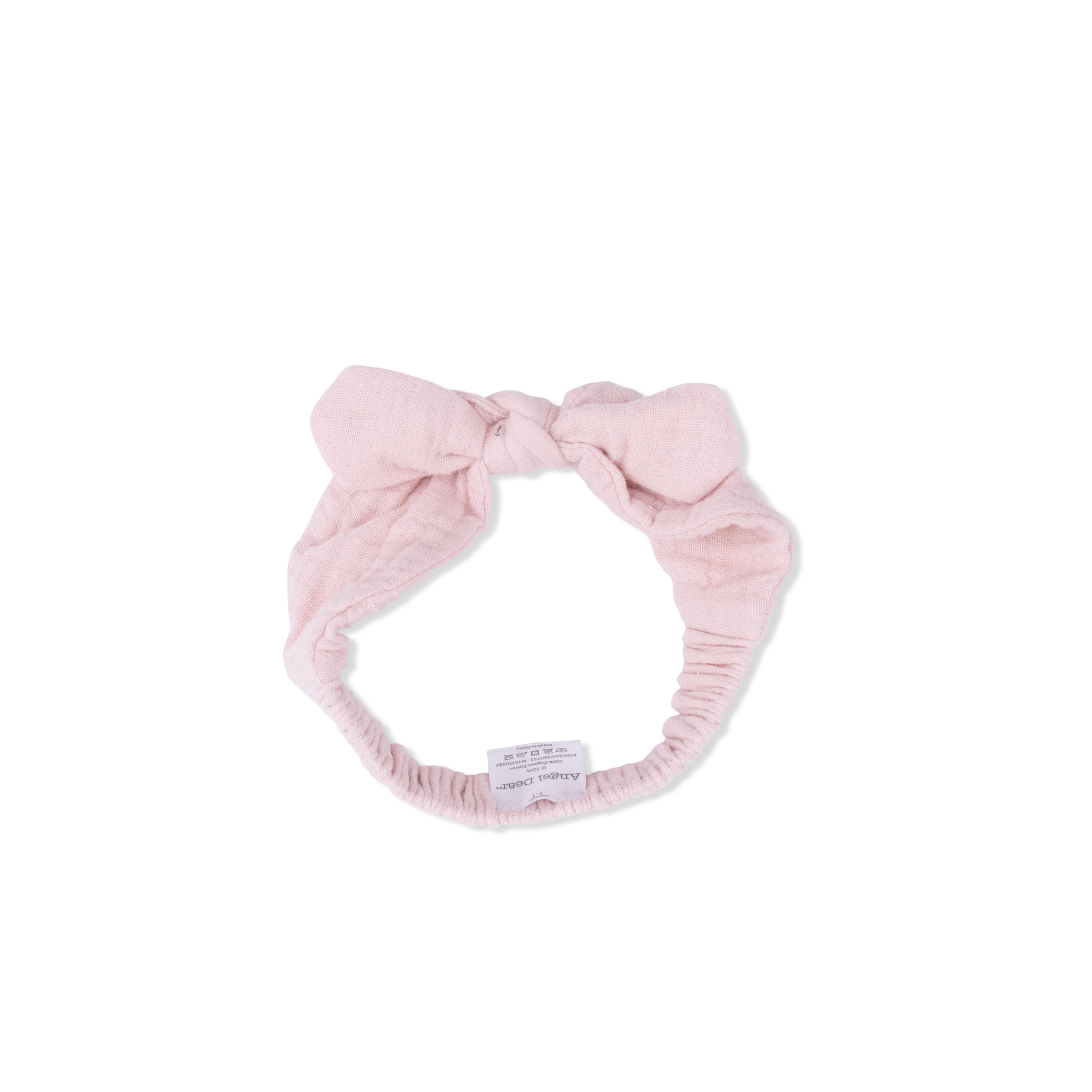 Solid Muslin Lotus - Knot Headband