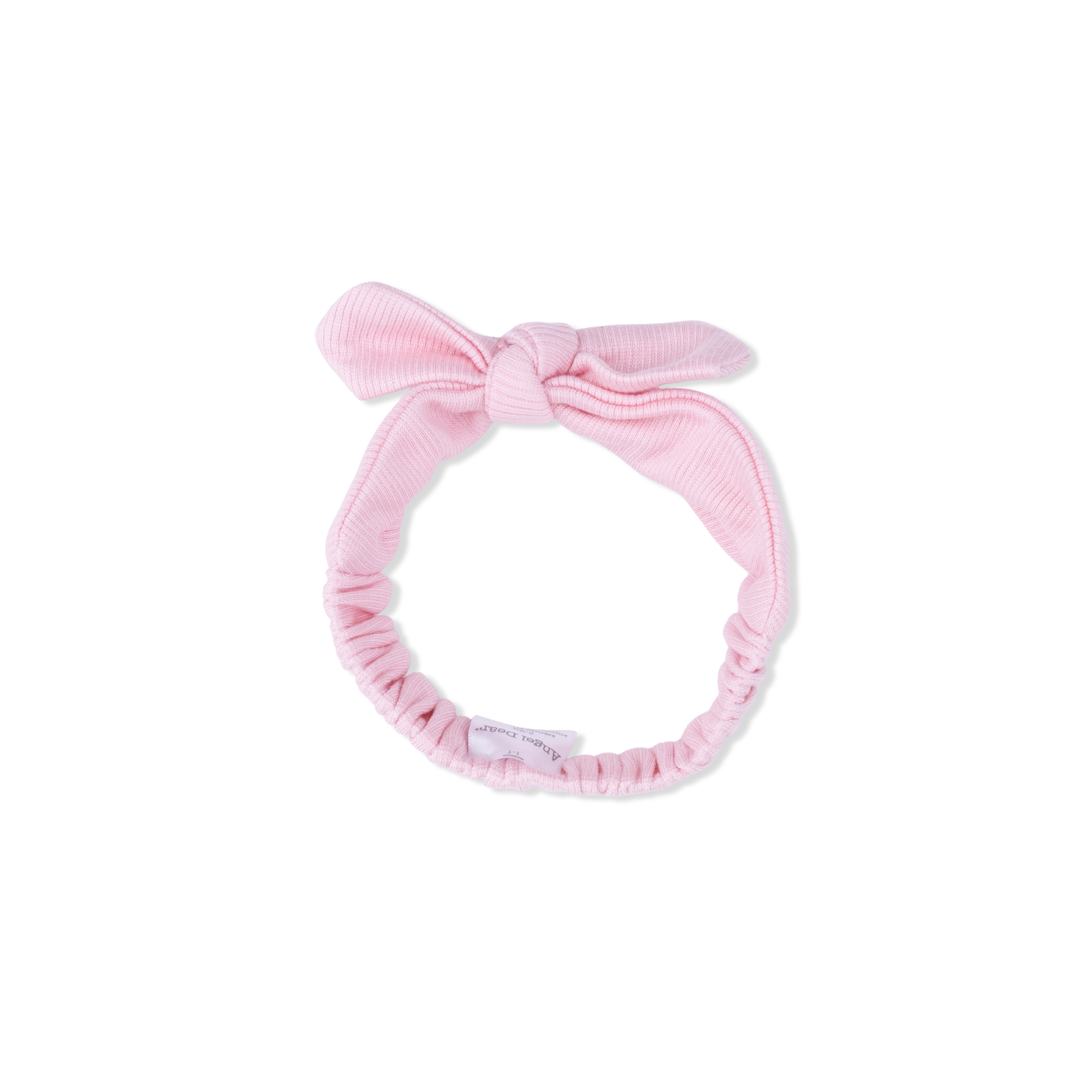 Solid Romance Rose Rib - Knot Headband