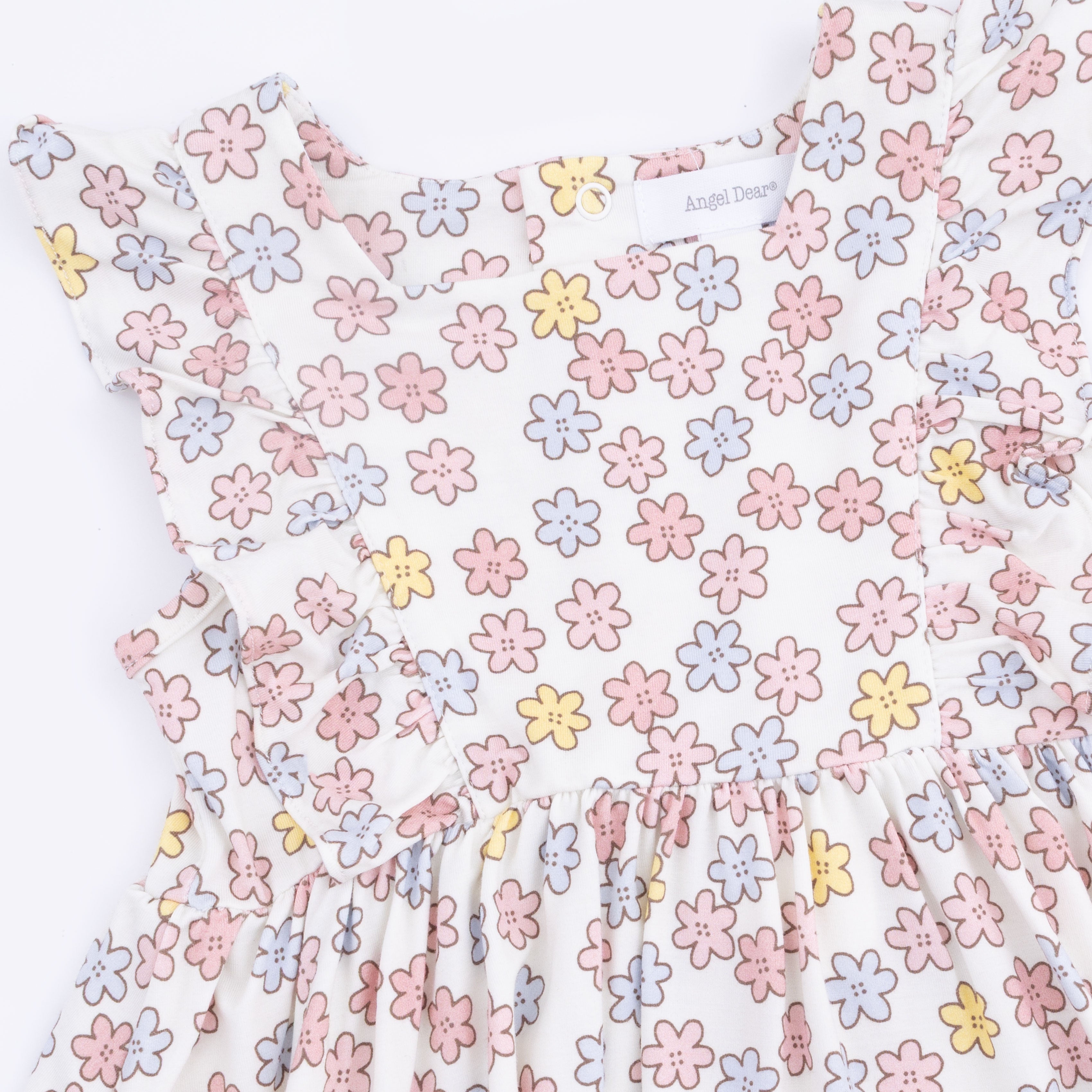 Sarah Floral - Ruffle Tank And Bike Short